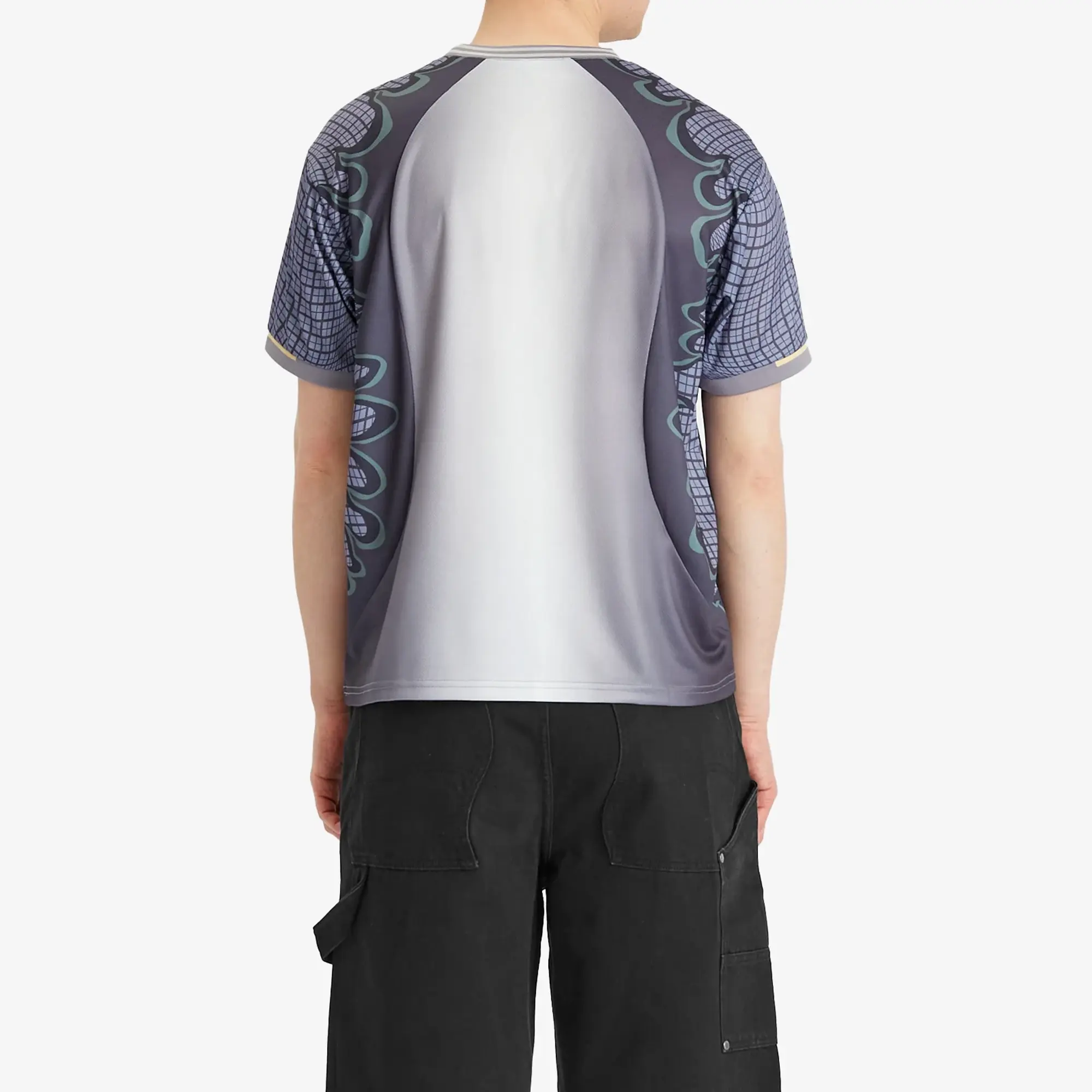 Dime Men's Holy Flame Jersey Silver Fire