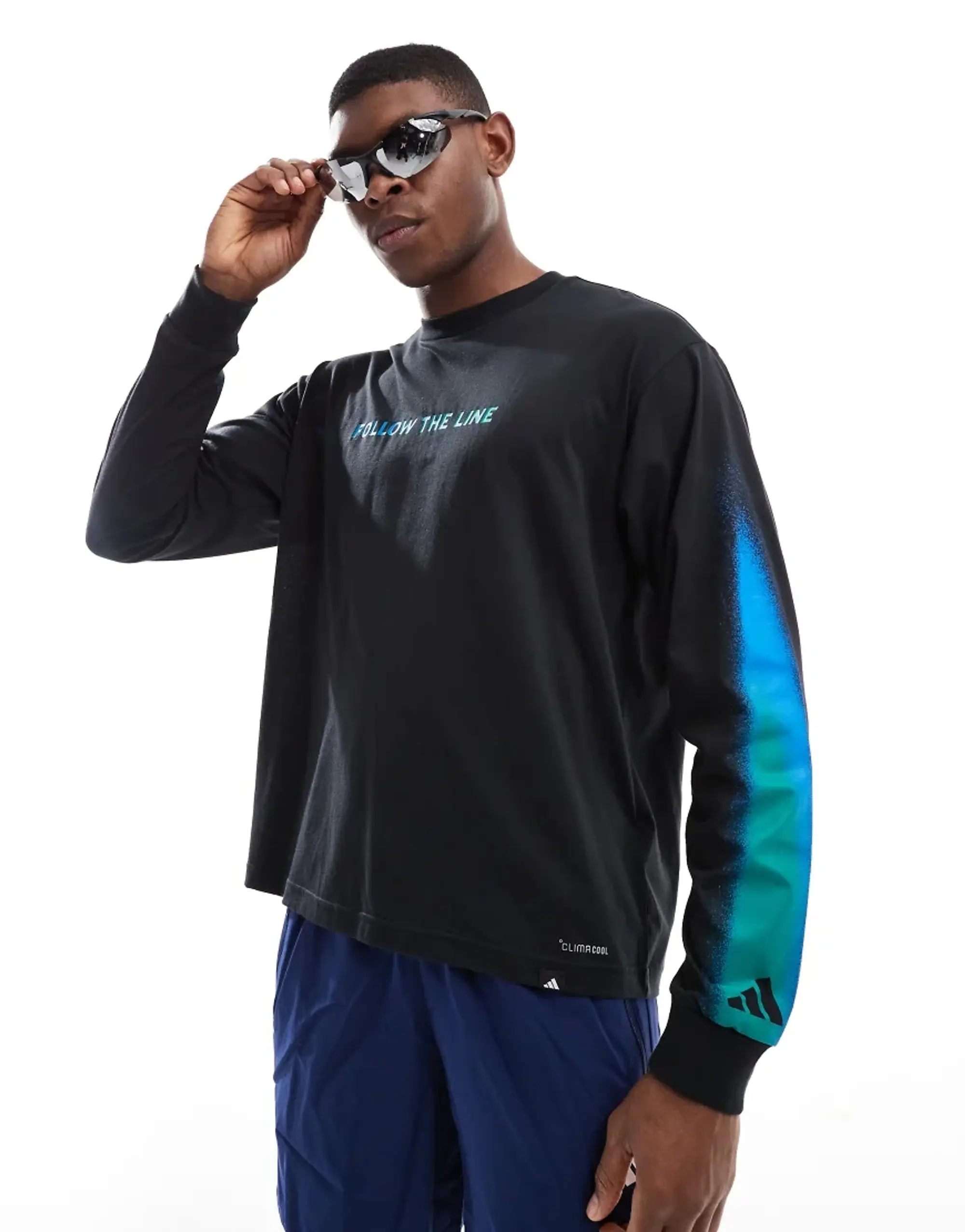 Adidas Follow The Line Long Sleeve T-shirt