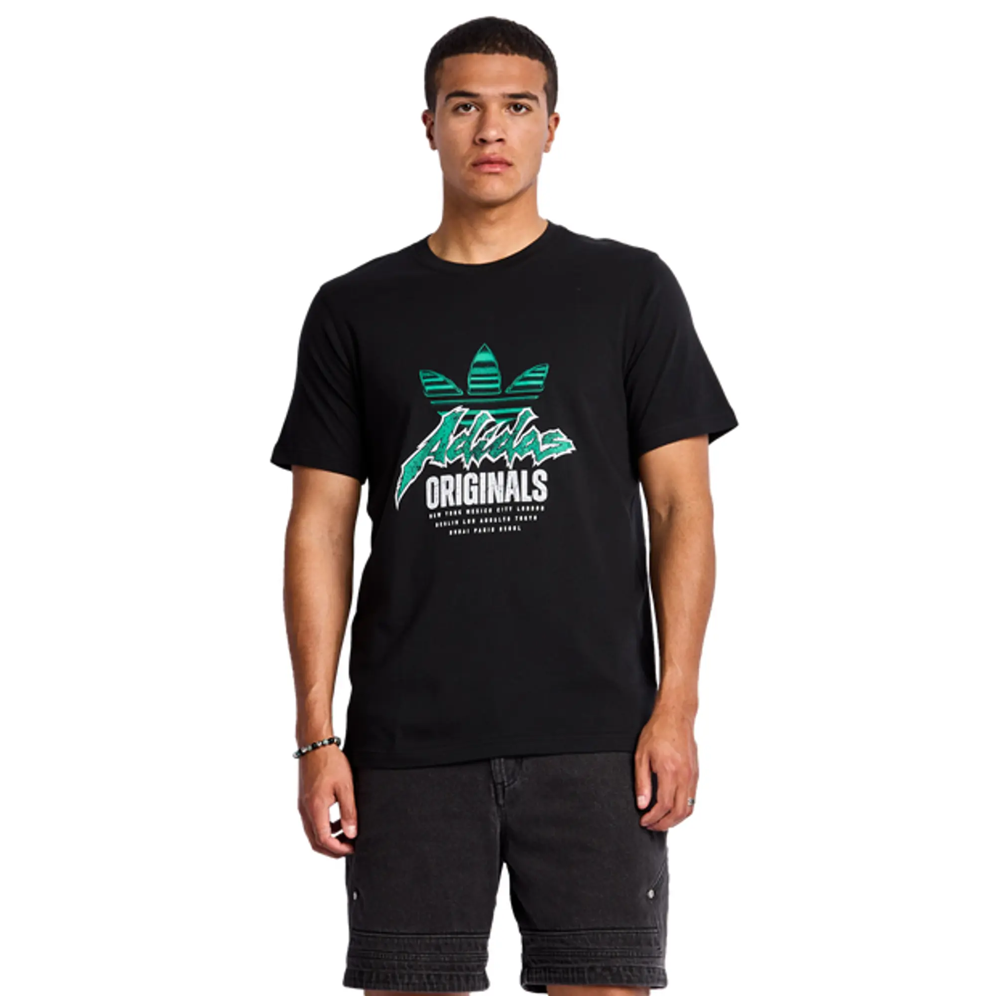 Adidas Graphics Men T-Shirts - Black