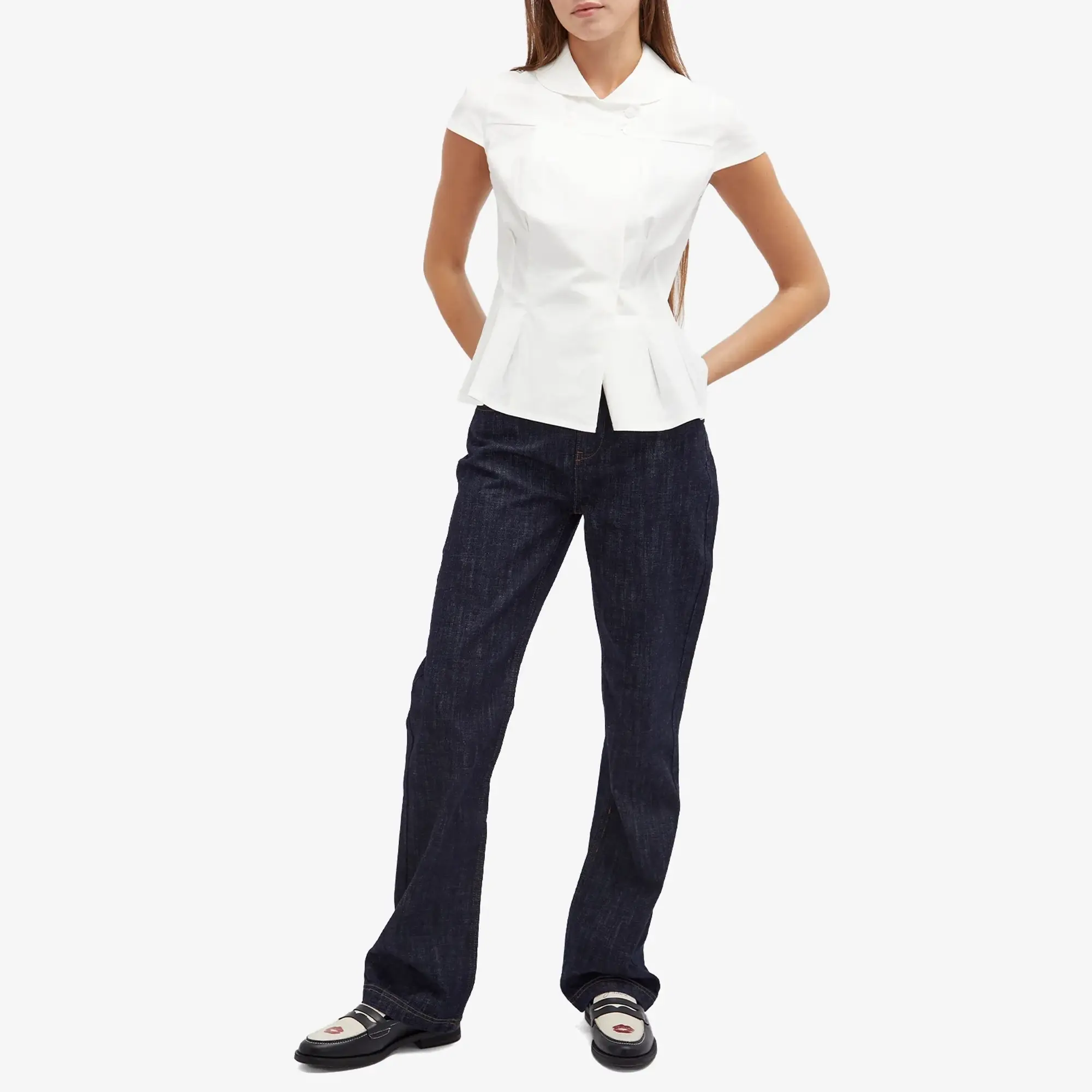 トップス Missy Blouse The Missy Blouse, Tomato – Peachy Den