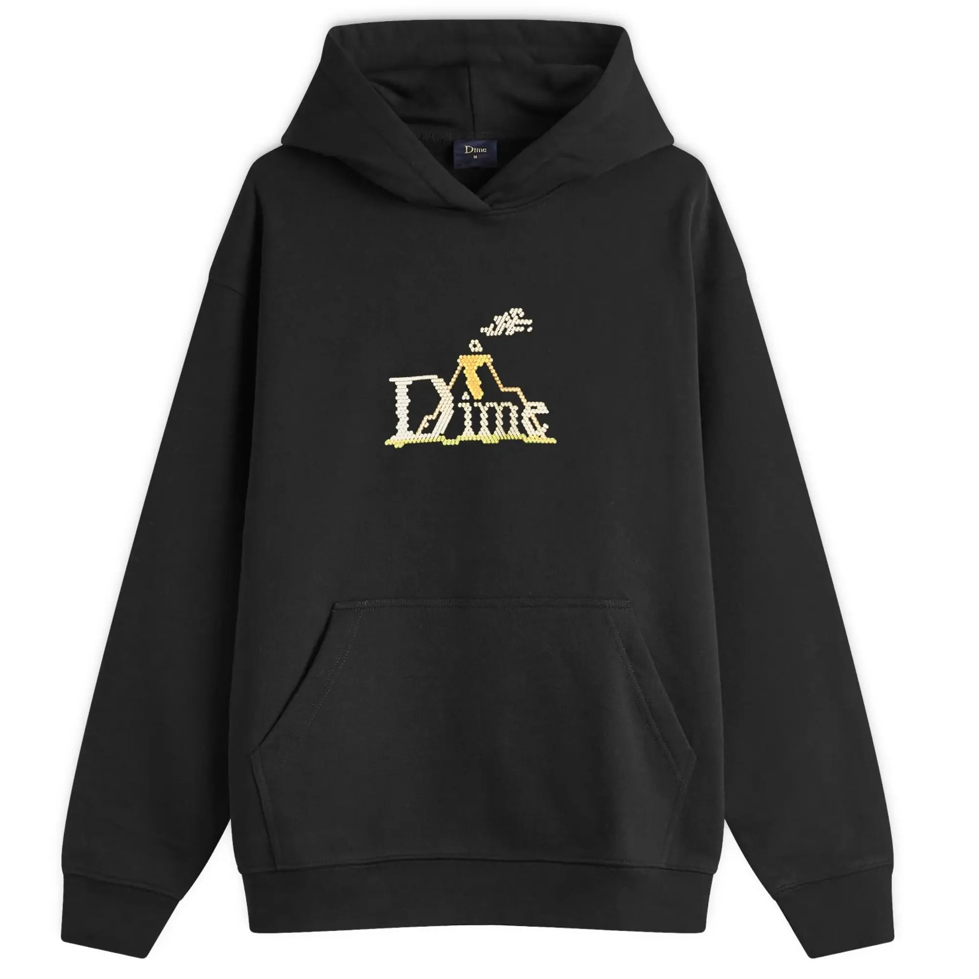 Dime Men's Classic Lightbright Hoodie Black