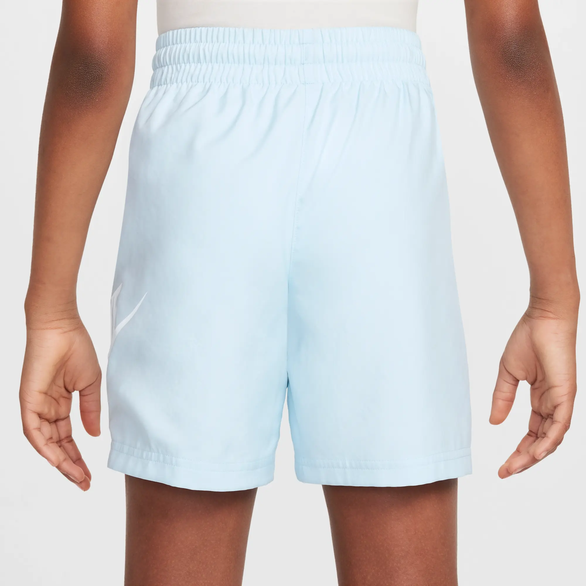 Nike Sportswear Club Older Kids' 15cm (approx.) Woven Shorts - Blue - Polyester