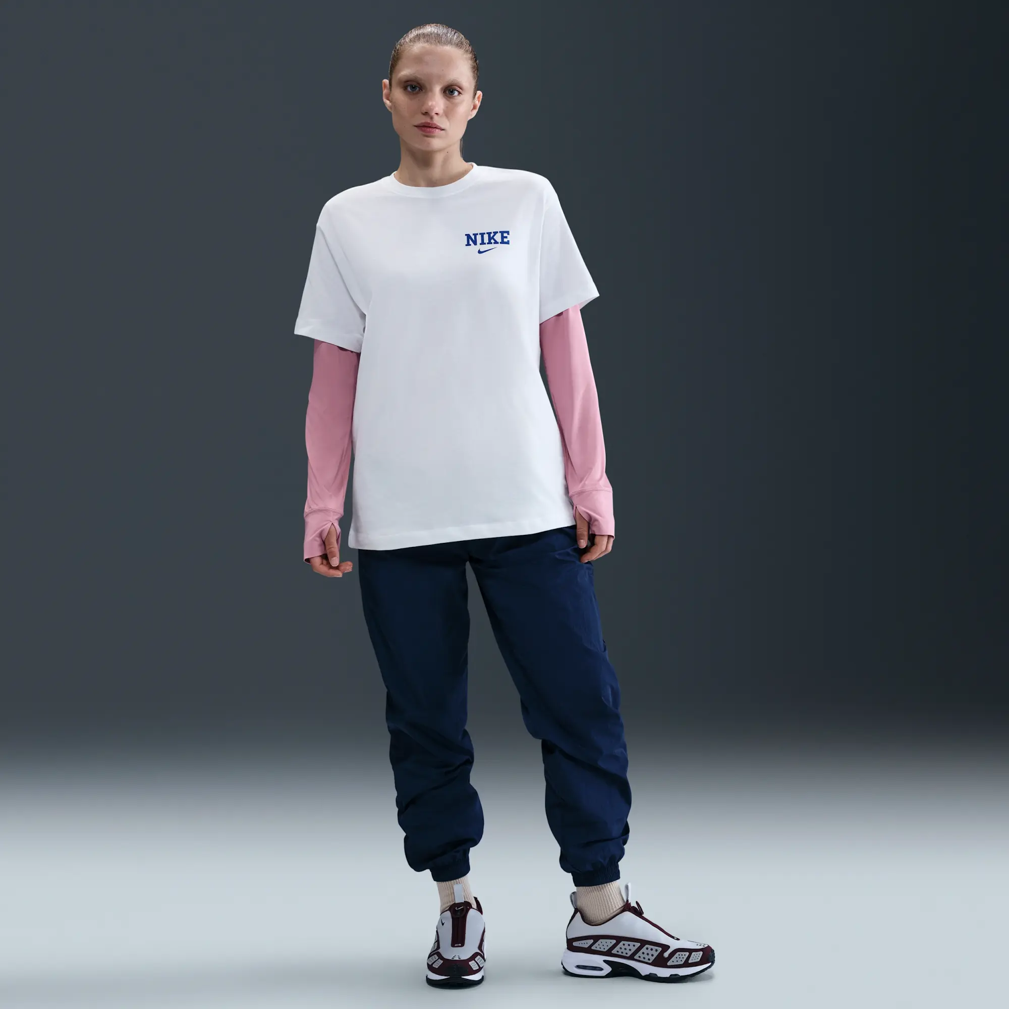 Nike Sportswear Women's T-shirt - White - Cotton