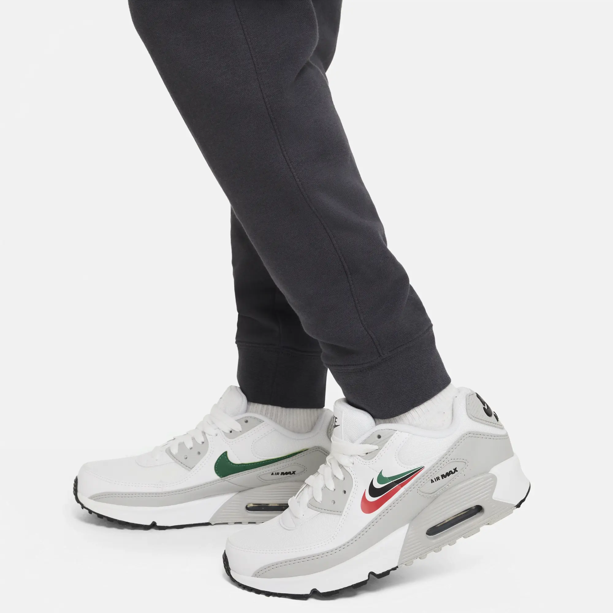Nike Sportswear Standard Issue Older Kids' (Boys') Fleece Cargo Trousers - Grey - Cotton/Polyester