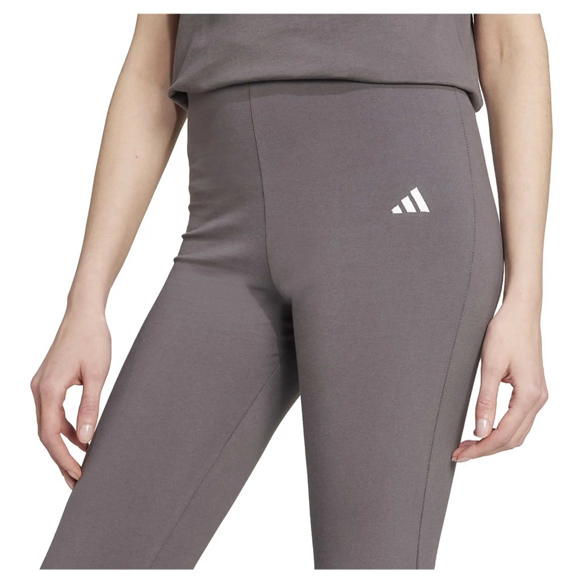 Adidas Essentials Small Logo Flared Leggings