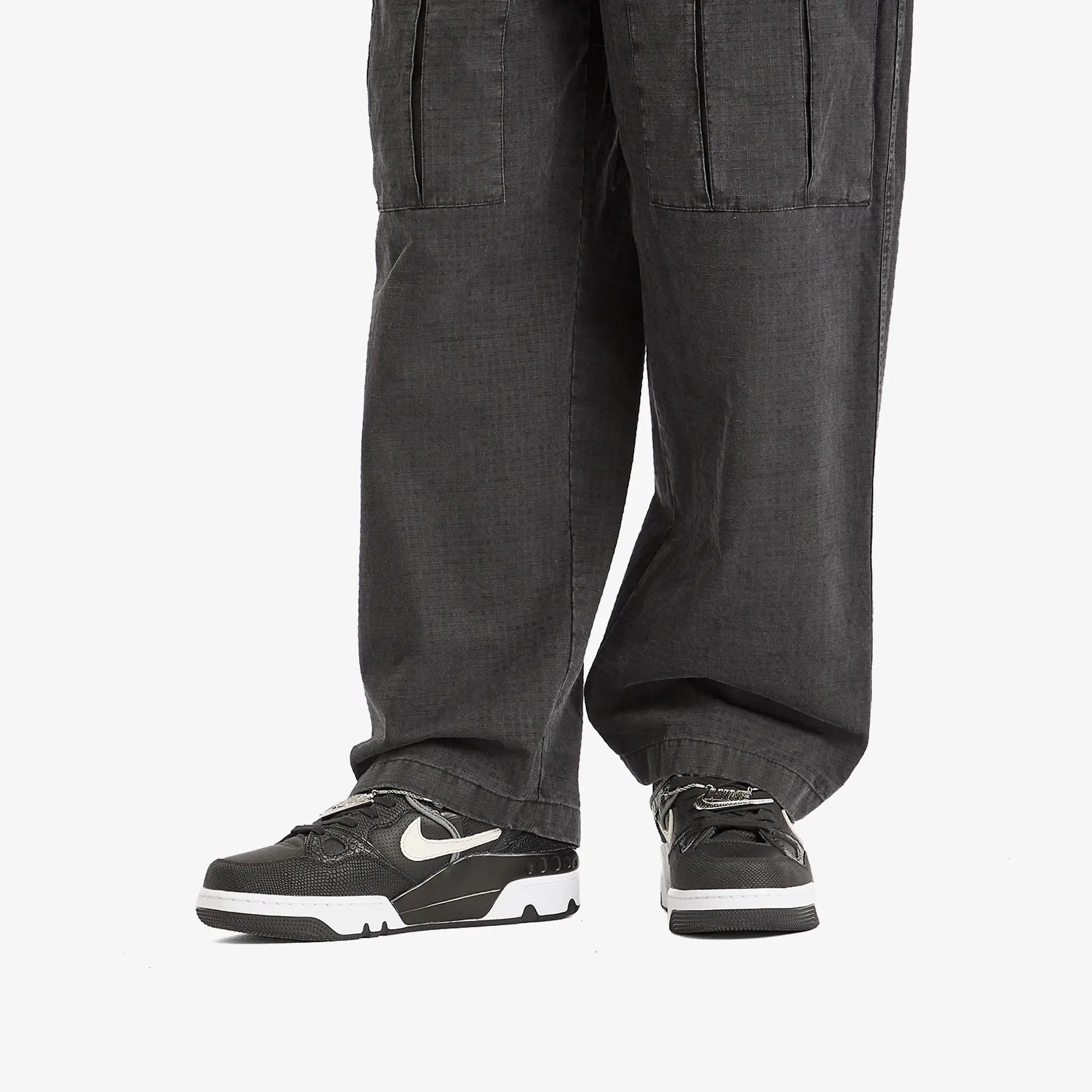 Nike x Nigo Air Force 3 Low Sneaker Black/Grey/Platinum