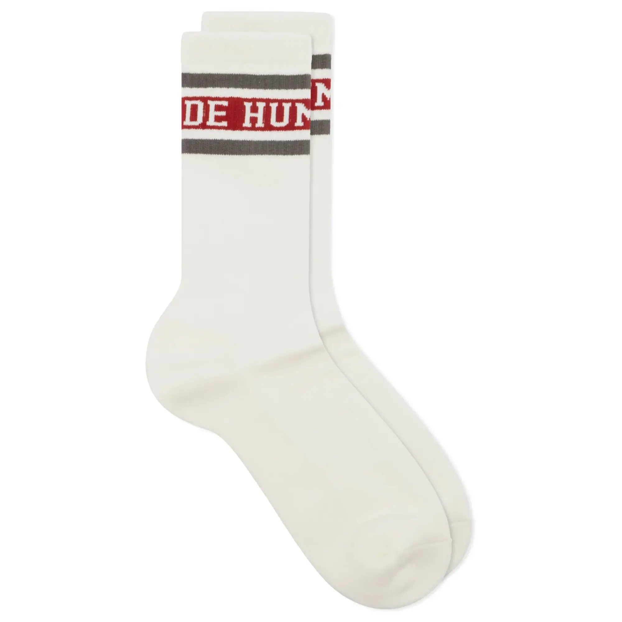 Human Made Men's Line Sport Sock Grey