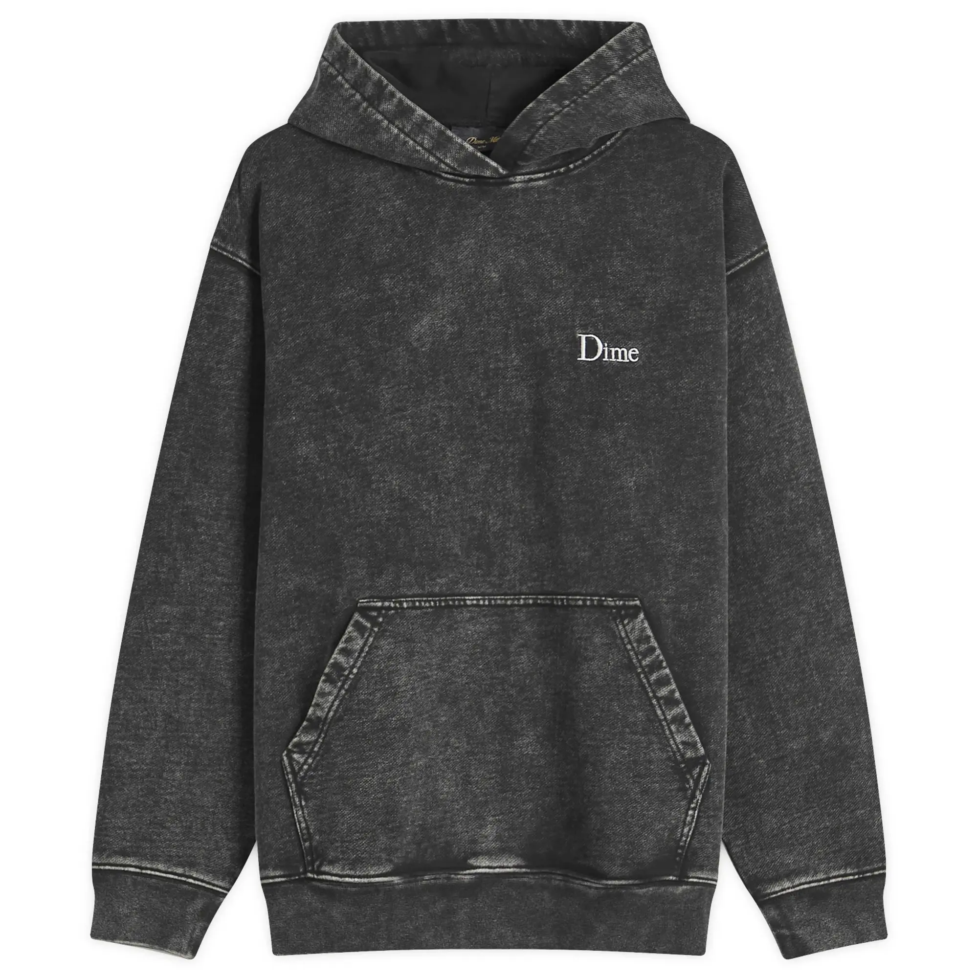 Dime Men's Classic French Terry Hoodie Faded Black