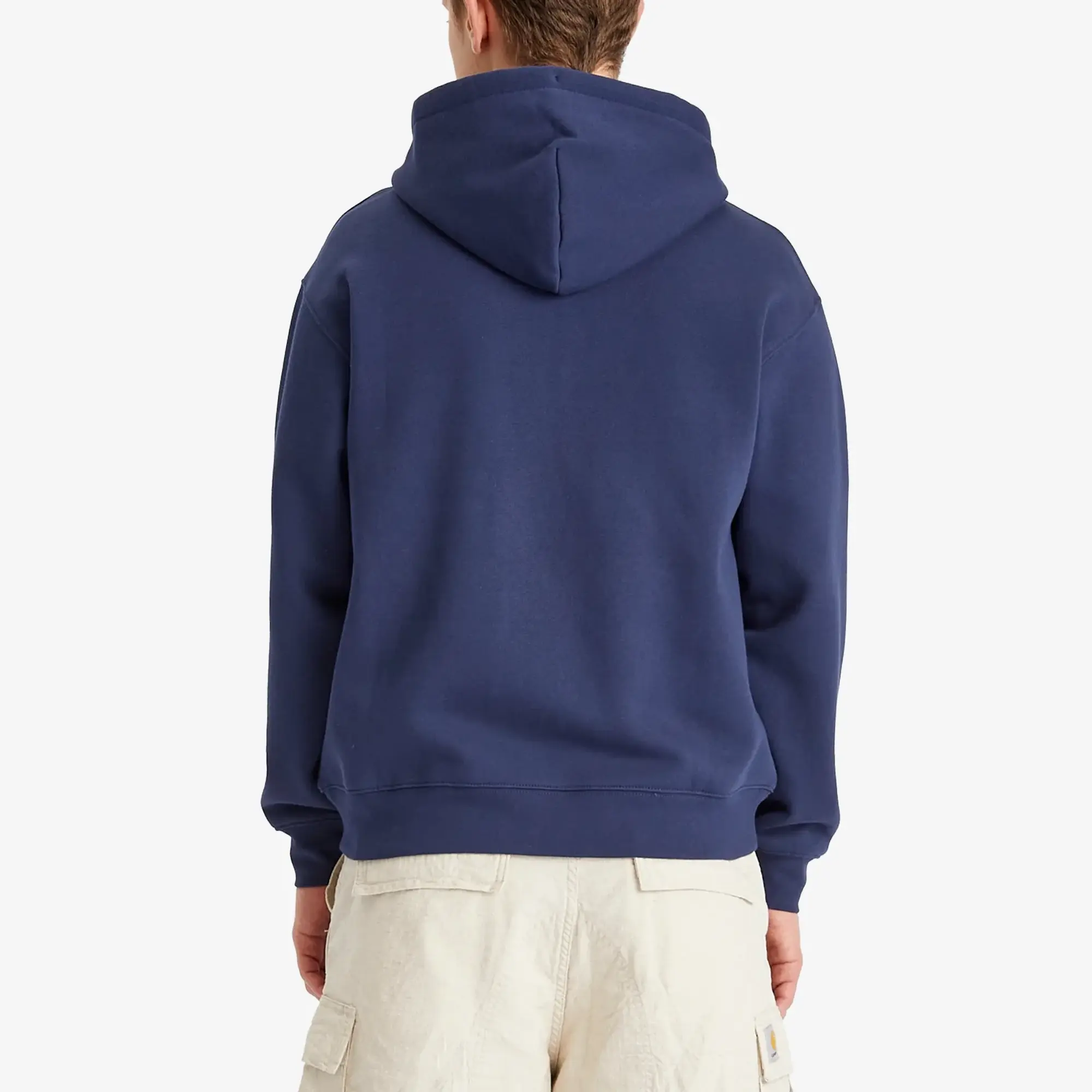 Dime Men's Cursive Zip Hoodie Navy