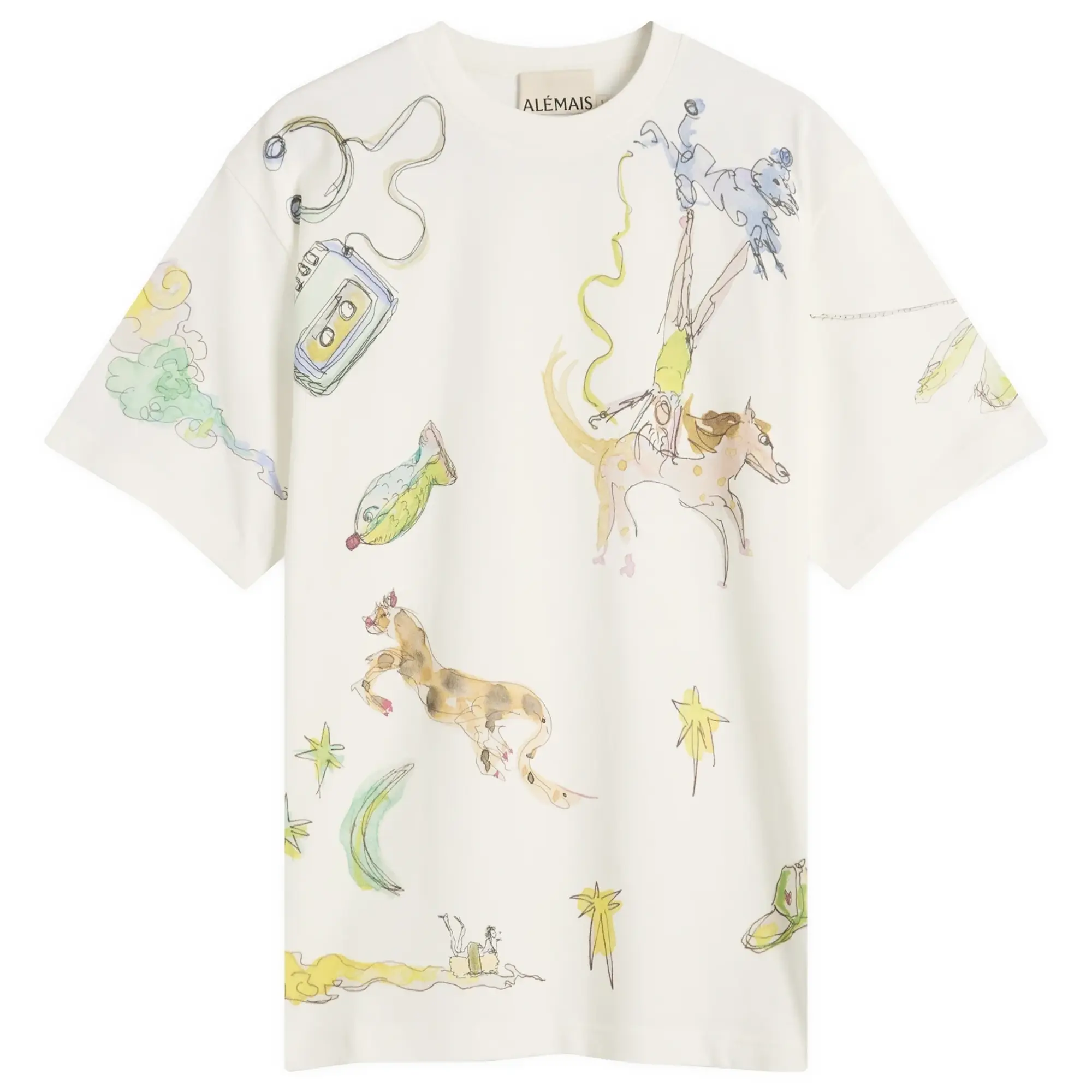 ALÉMAIS Women's Anouk Tee Cream