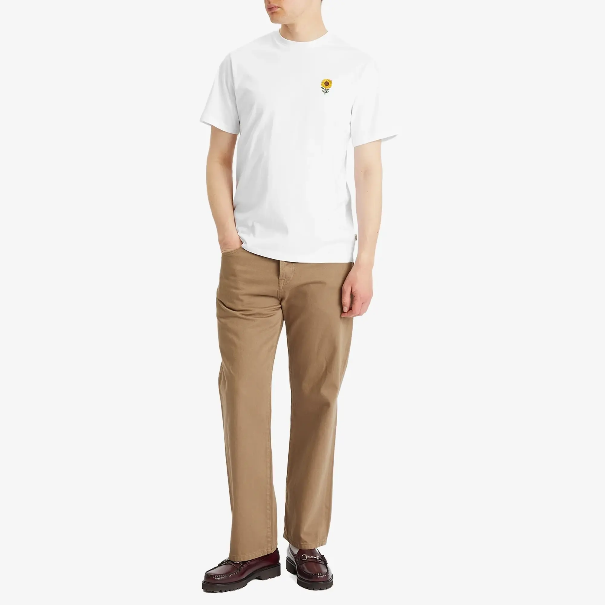 Foret Men's Tournesol T-Shirt White