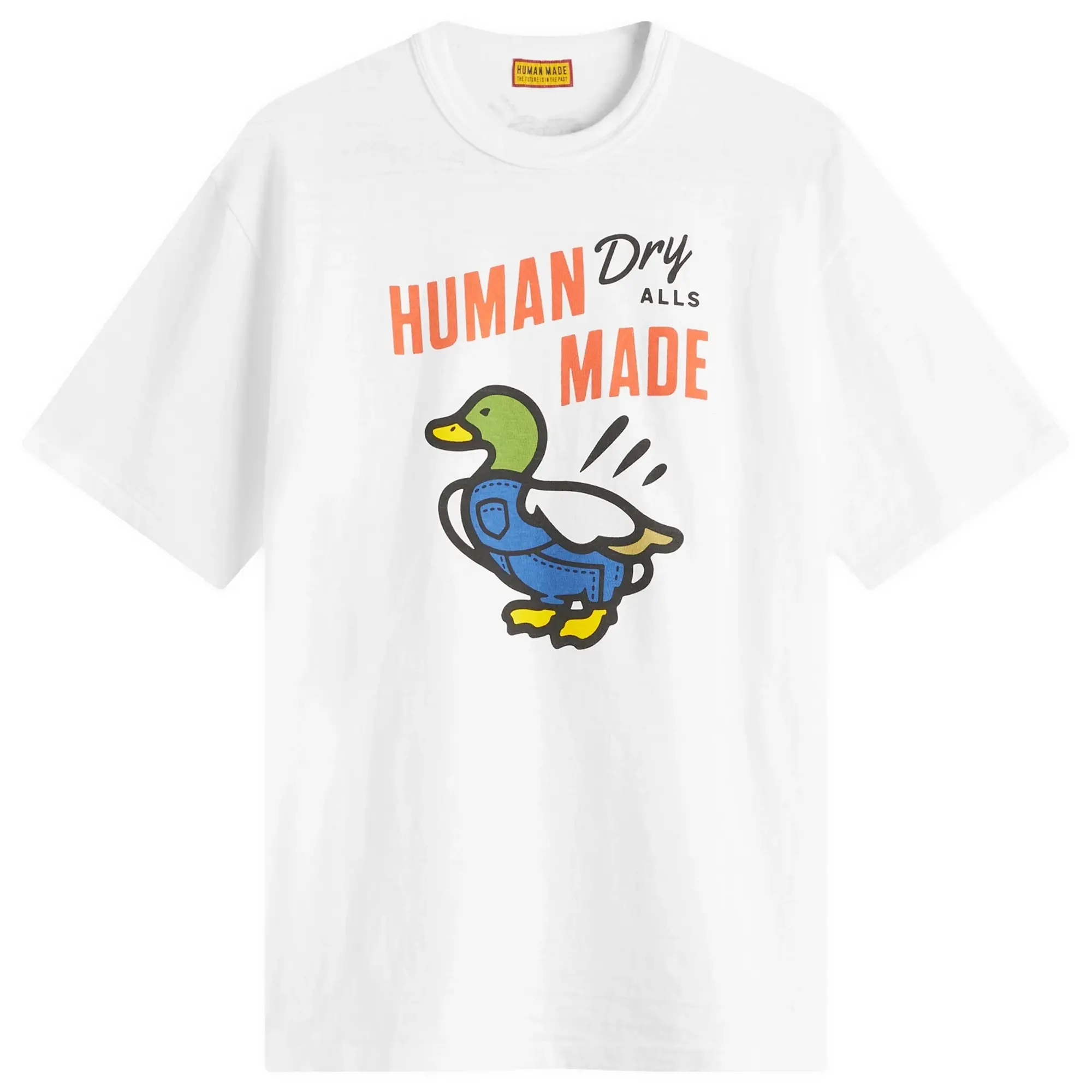 Human Made Men's Duck Overalls T-Shirt White