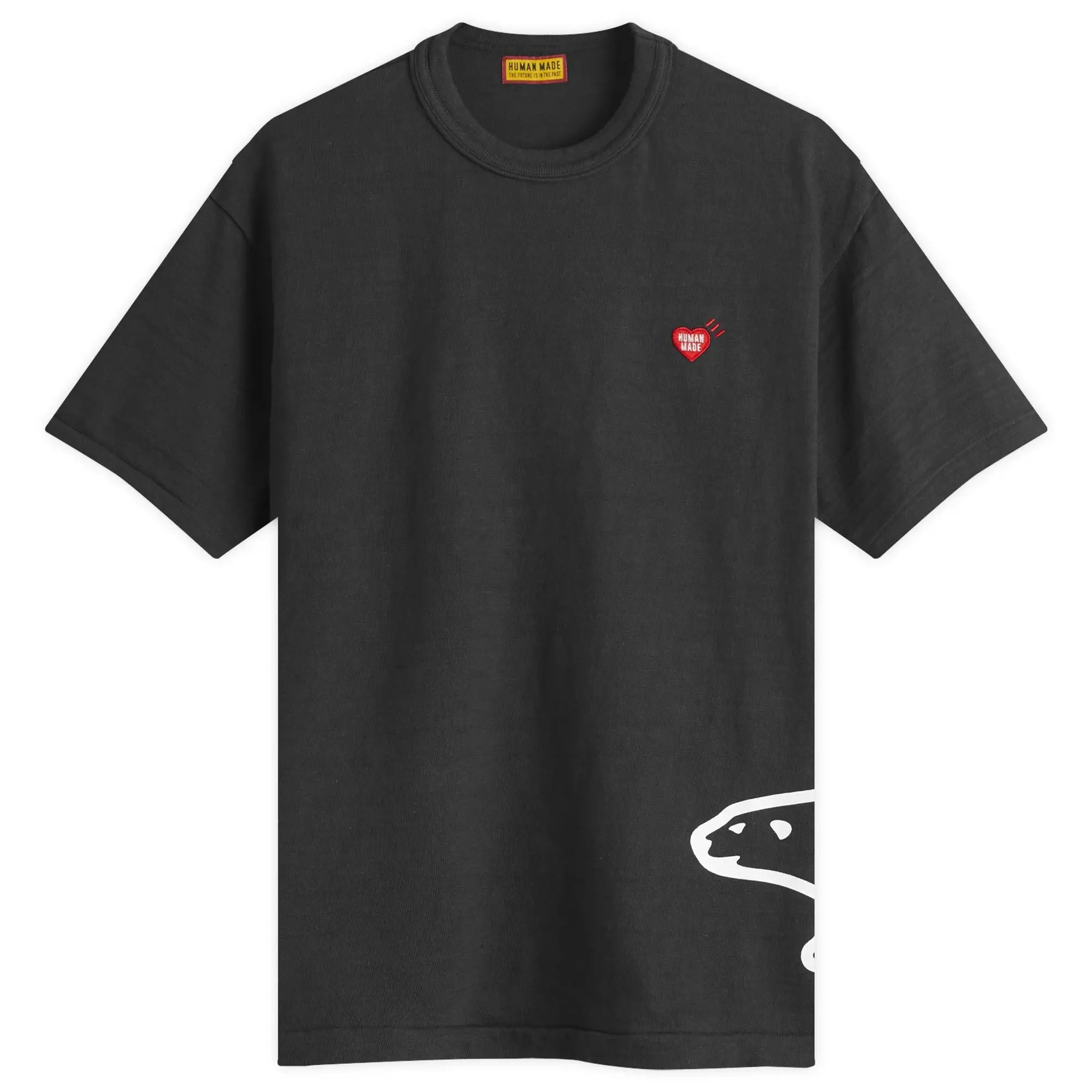 Human Made Men's Side Polar Bear T-Shirt Black