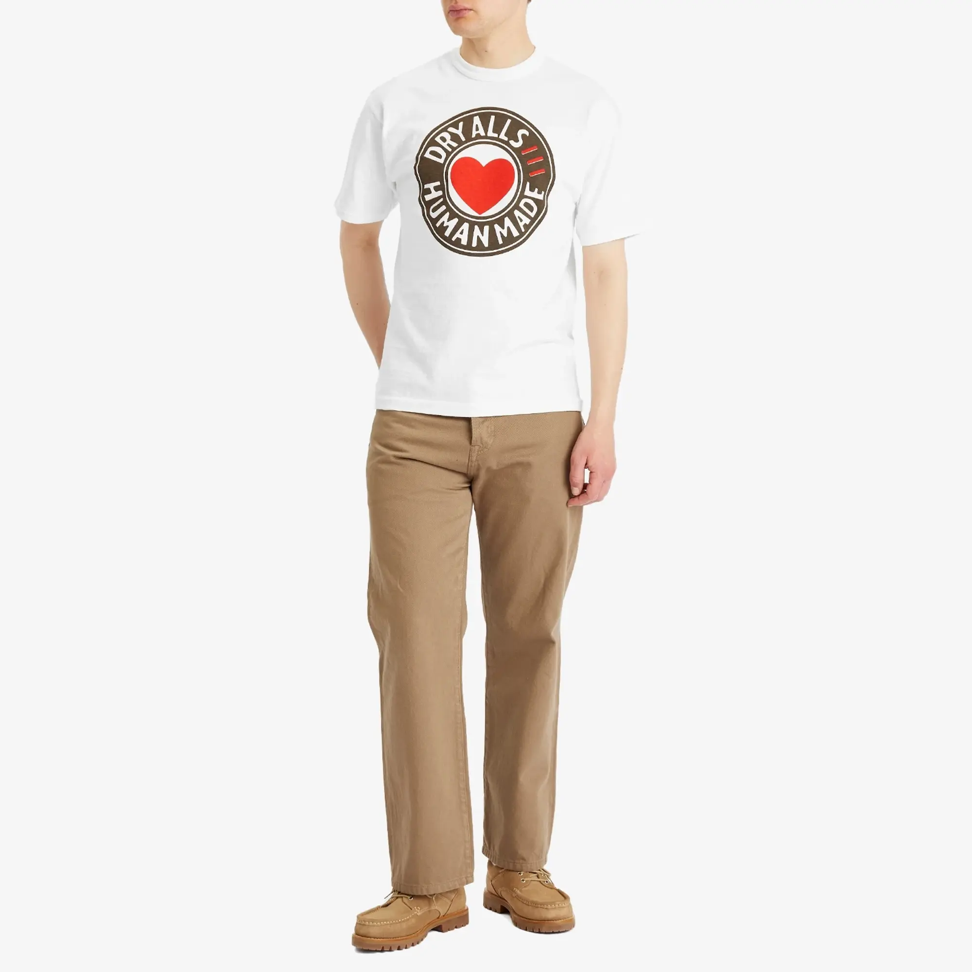 Human Made Men's Circle Graphic T-Shirt White