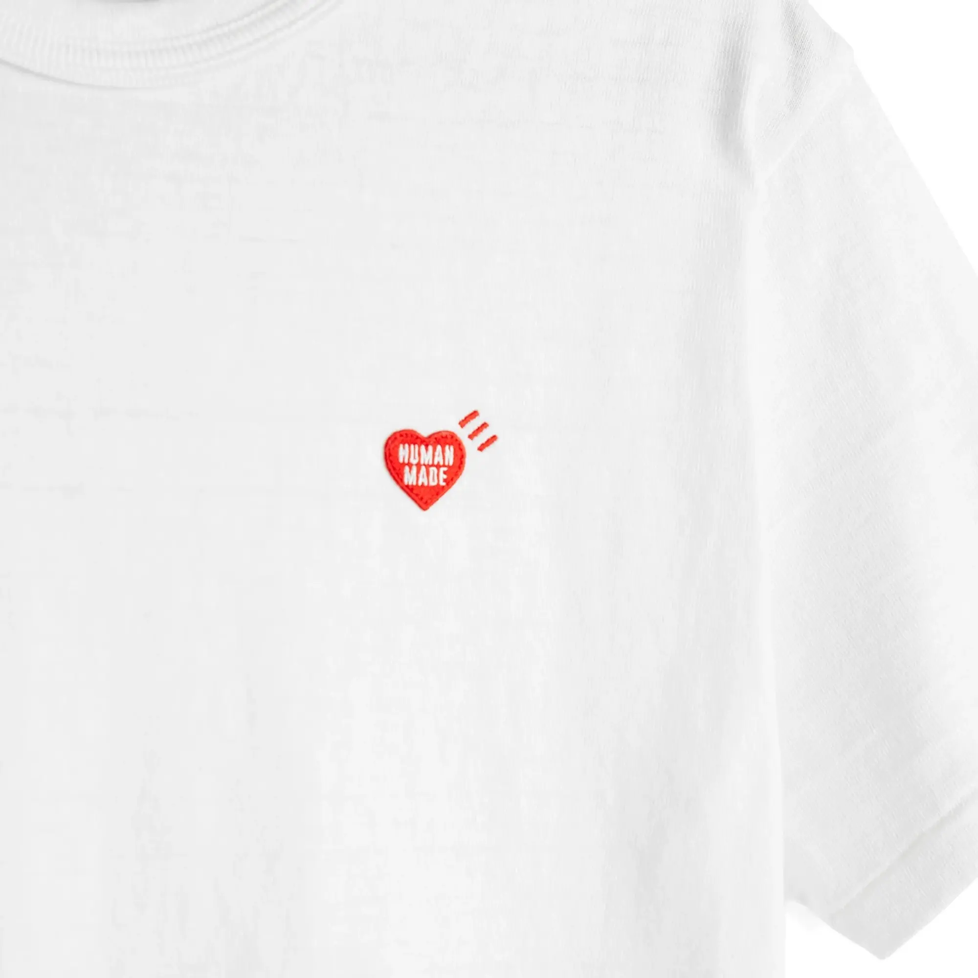 Human Made Men's Side Polar Bear T-Shirt White