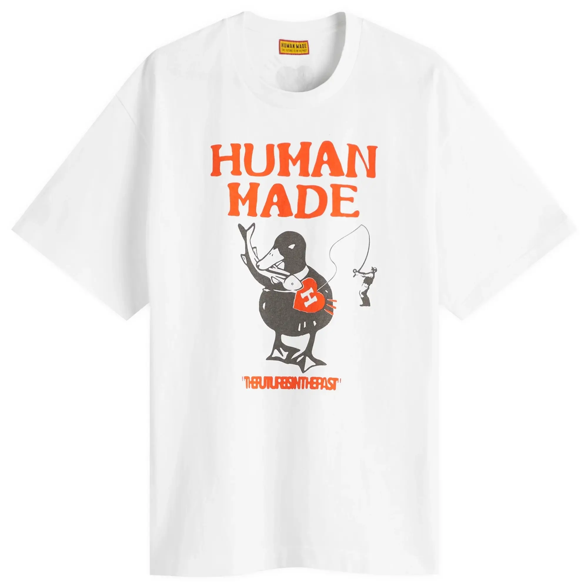 Human Made Men's Fishing Duck T-Shirt White