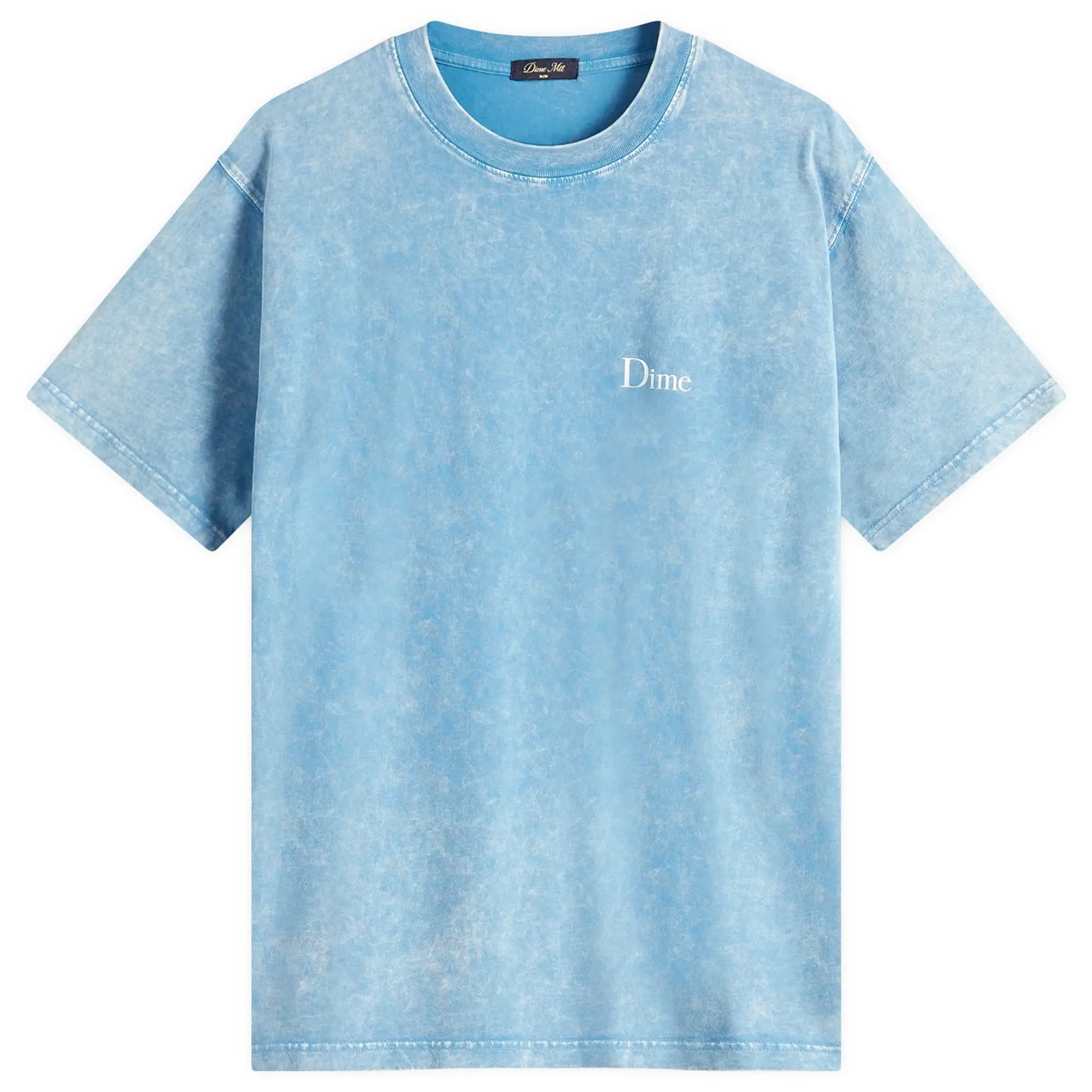 Dime Men's Classic Small Logo T-Shirt Faded Sky