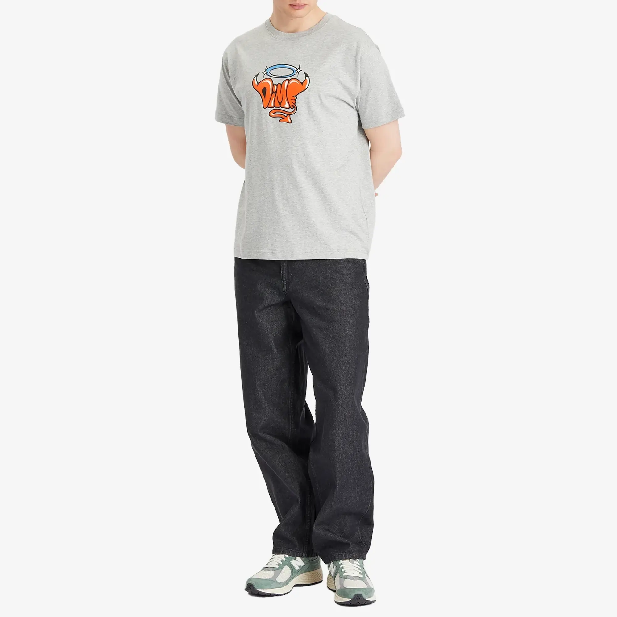 Dime Men's Purgatory T-Shirt Heather Gray