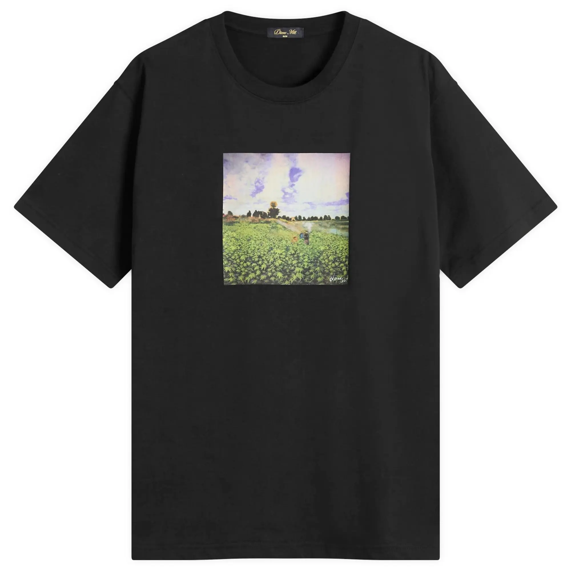 Dime Men's Field Trip T-Shirt Black