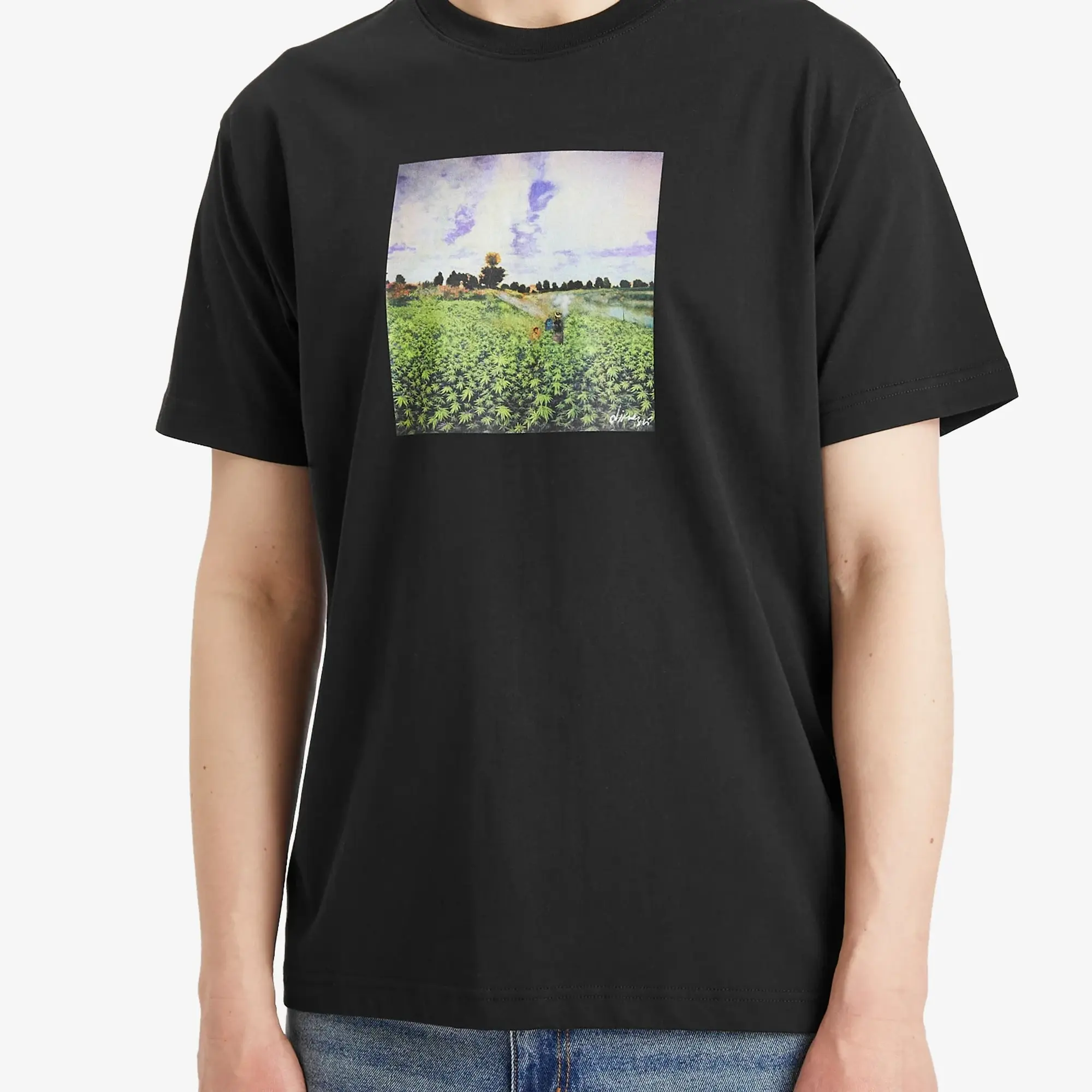 Dime Men's Field Trip T-Shirt Black