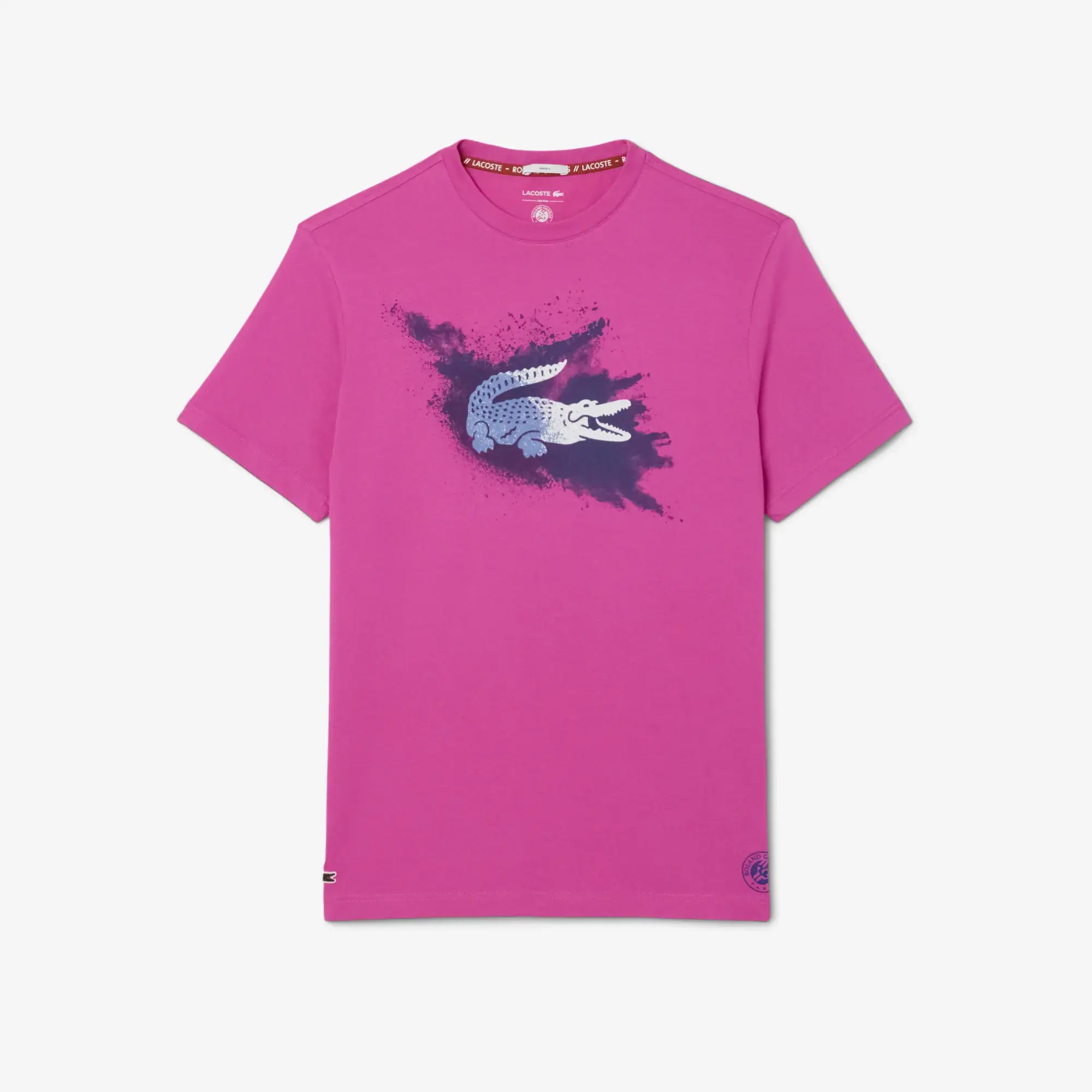 Lacoste Roland-Garros Edition Sport T-shirt - Pink