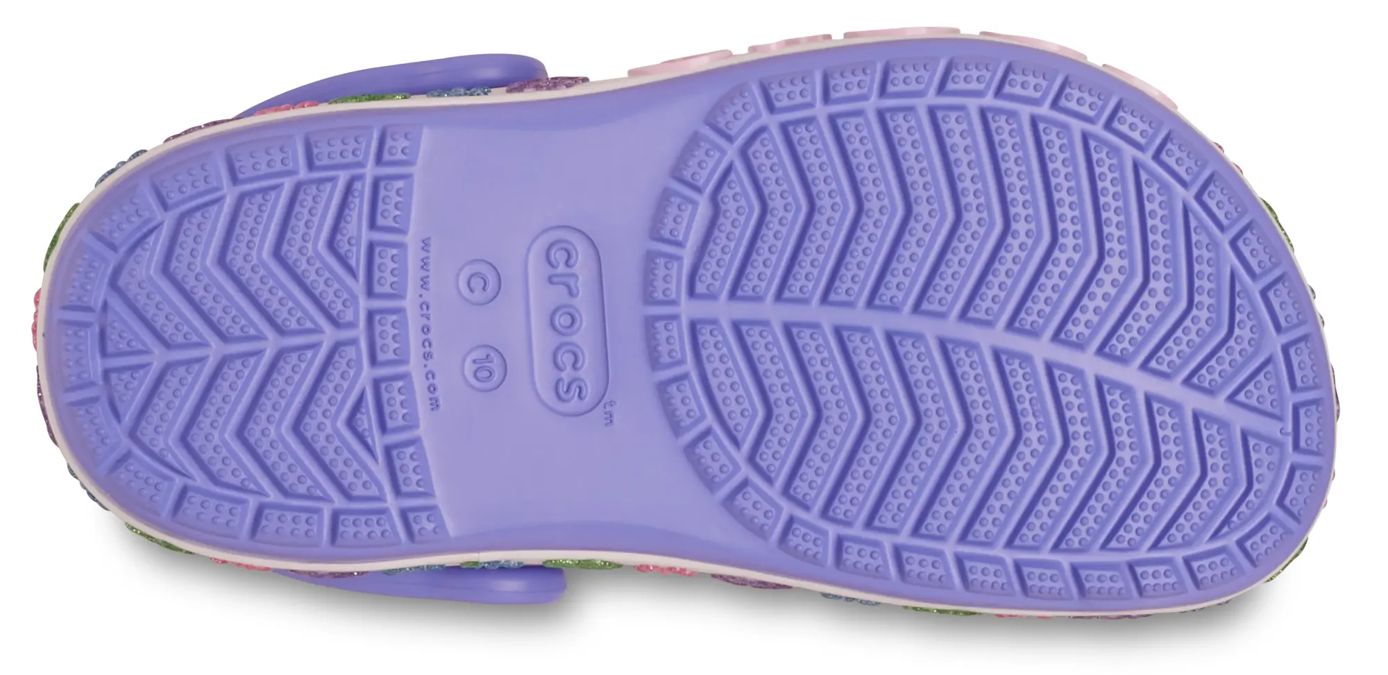 Crocs | Kids | Toddler Bayaband Flower Band | Clogs | Digital Violet | C4