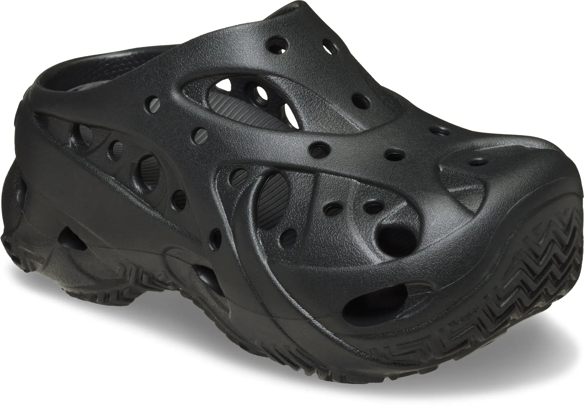 Crocs | Women | Caged | Clogs | Black | 2