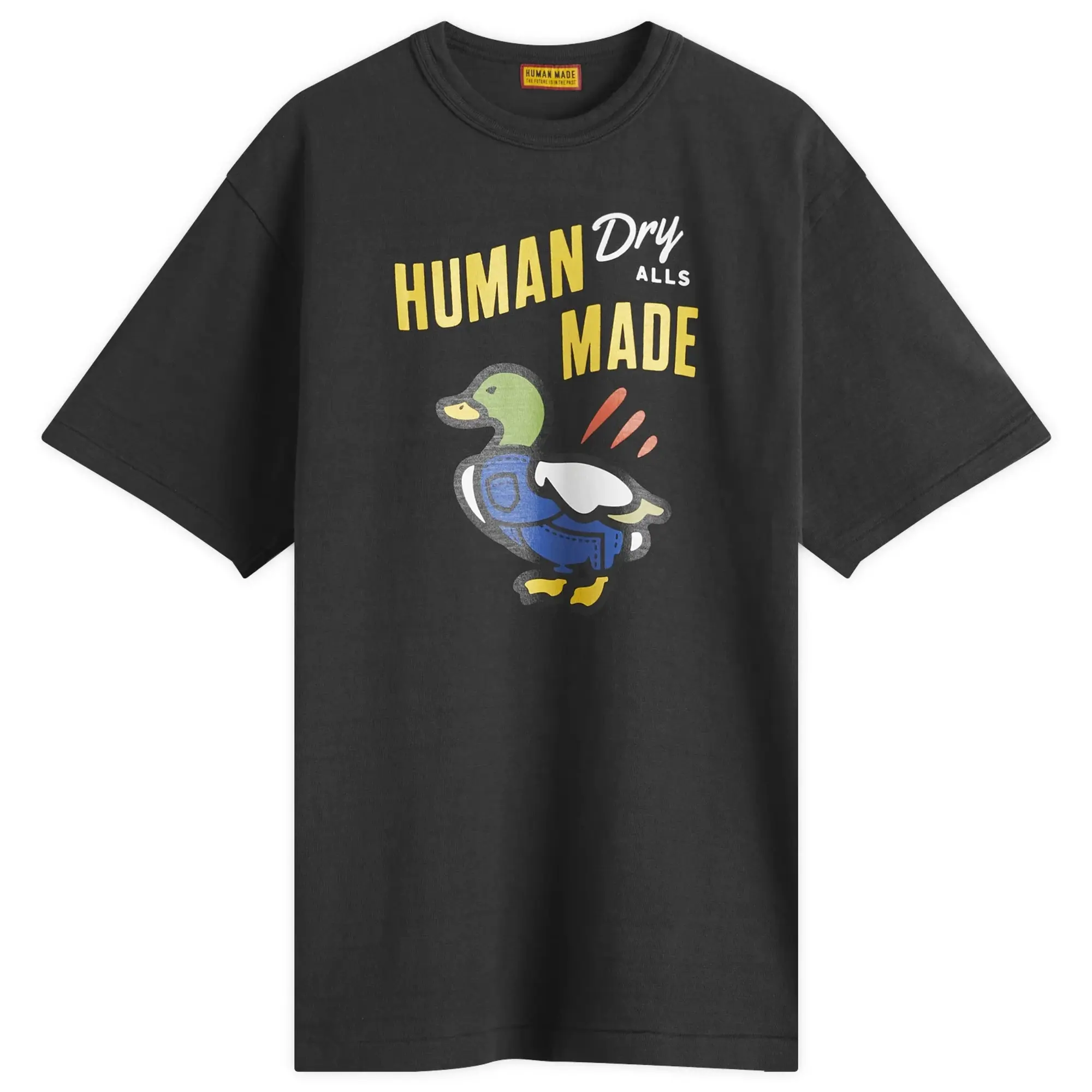 Human Made Men's Duck Overalls T-Shirt Black
