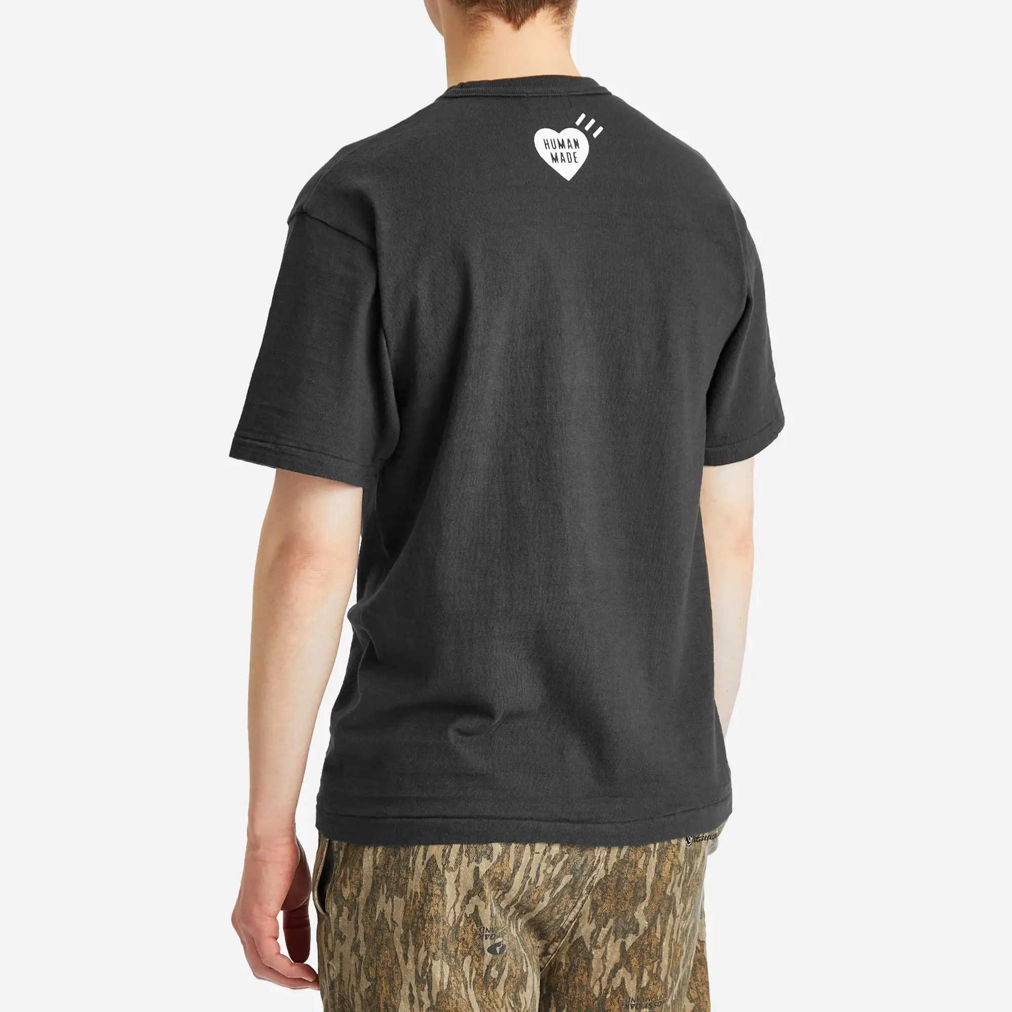 Human Made Men's Duck Overalls T-Shirt Black