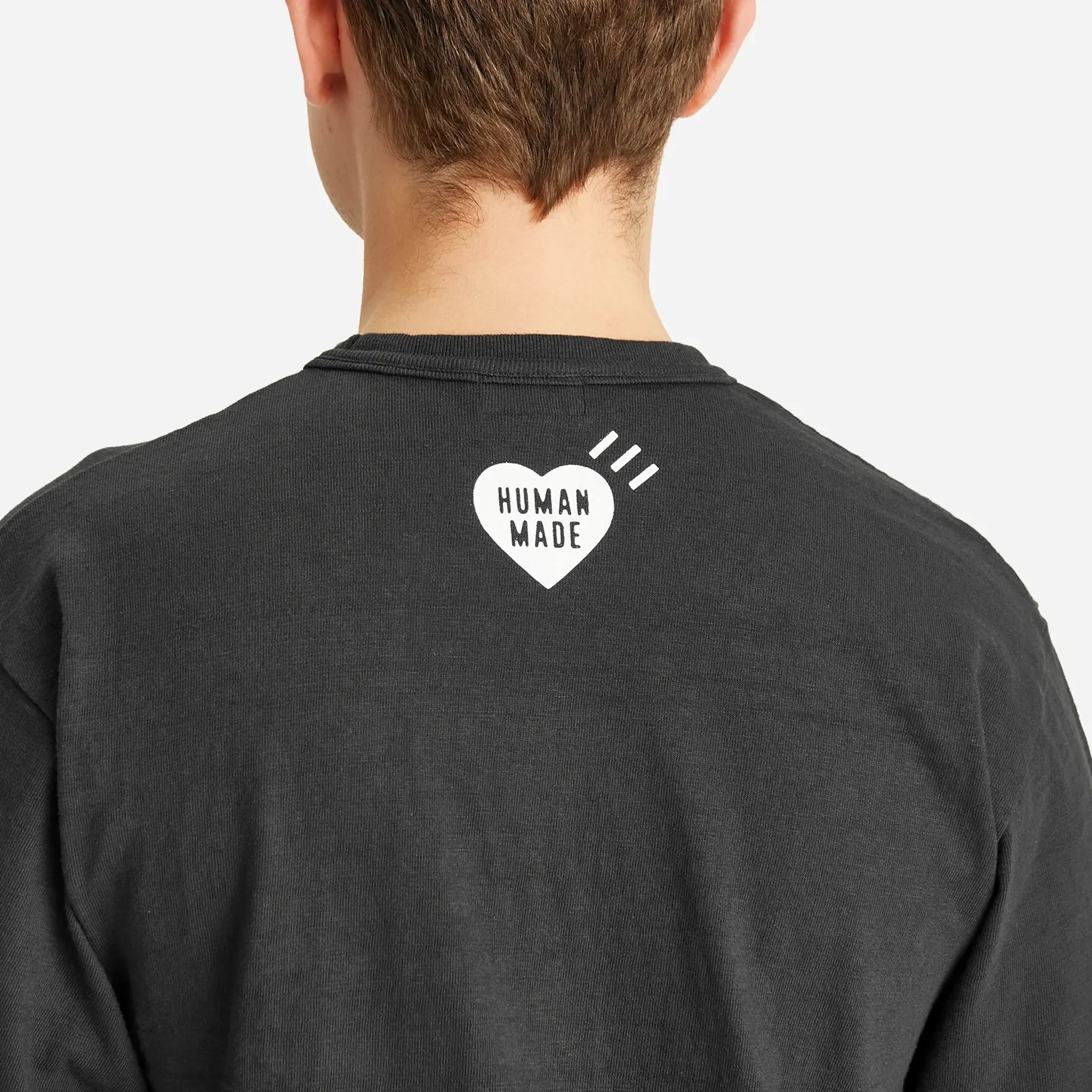 Human Made Men's Duck Overalls T-Shirt Black