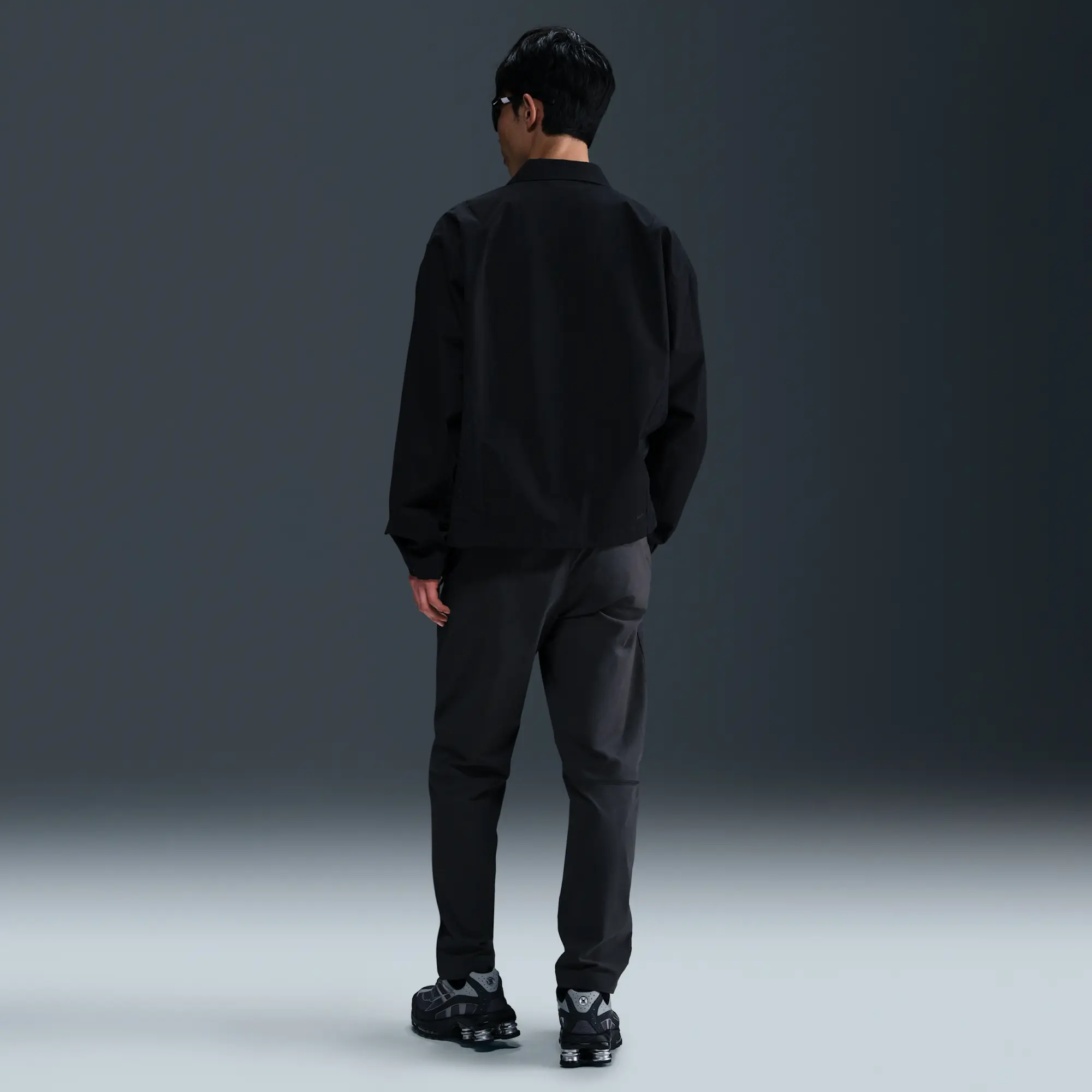 Nike Tech Men's Woven Trousers - Grey - Nylon/Elastane