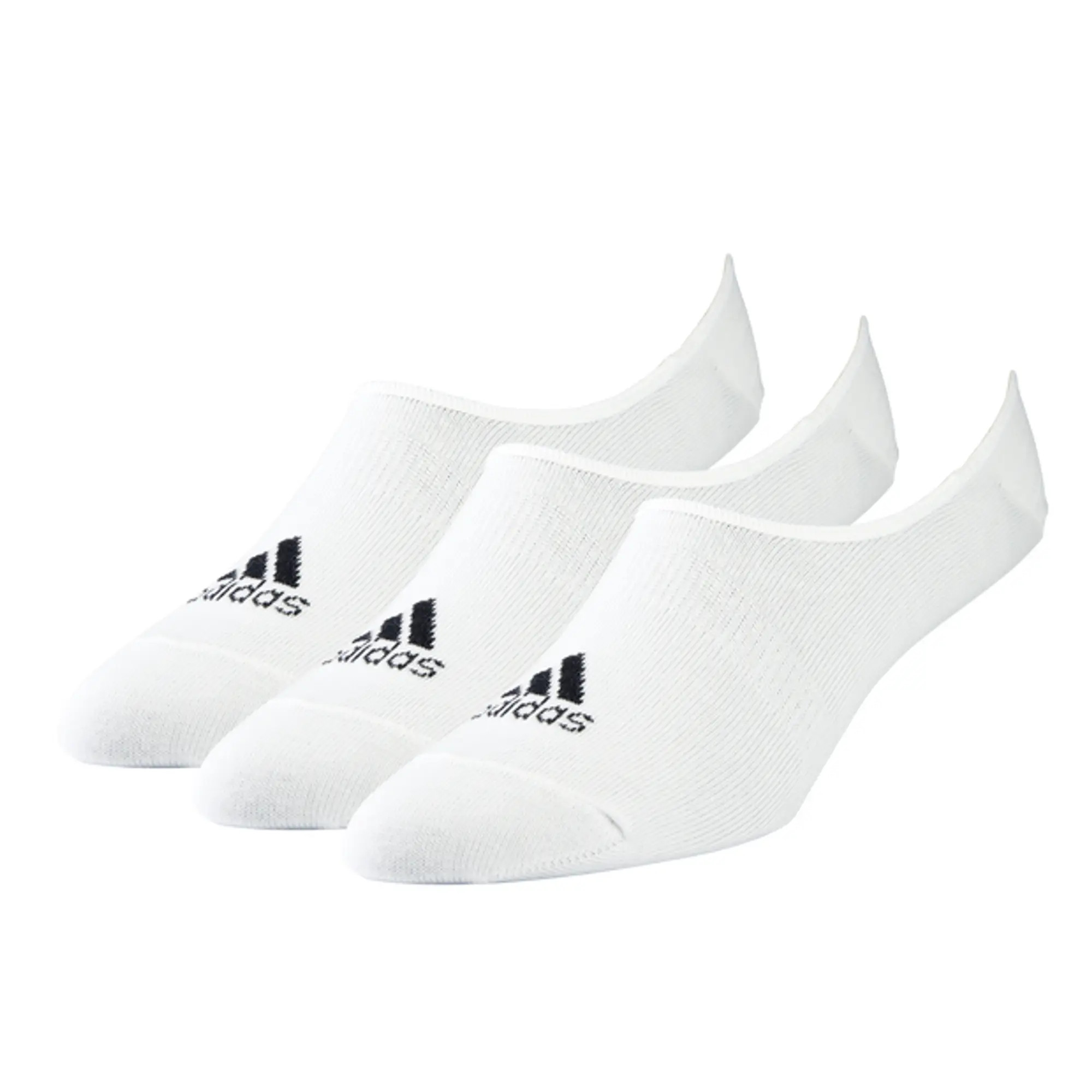 Adidas Perf Invis L Unisex Socks - White