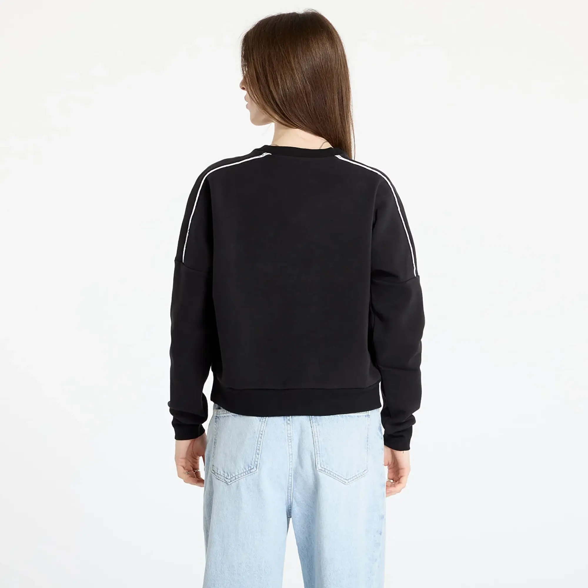 Sweatshirt Kappa Logo Tape Barge Black M