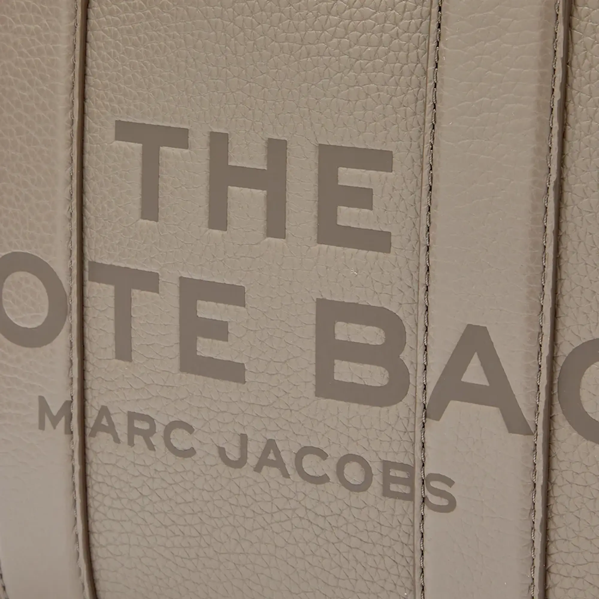 Marc Jacobs Women's The Leather Mini Tote Bag Cement