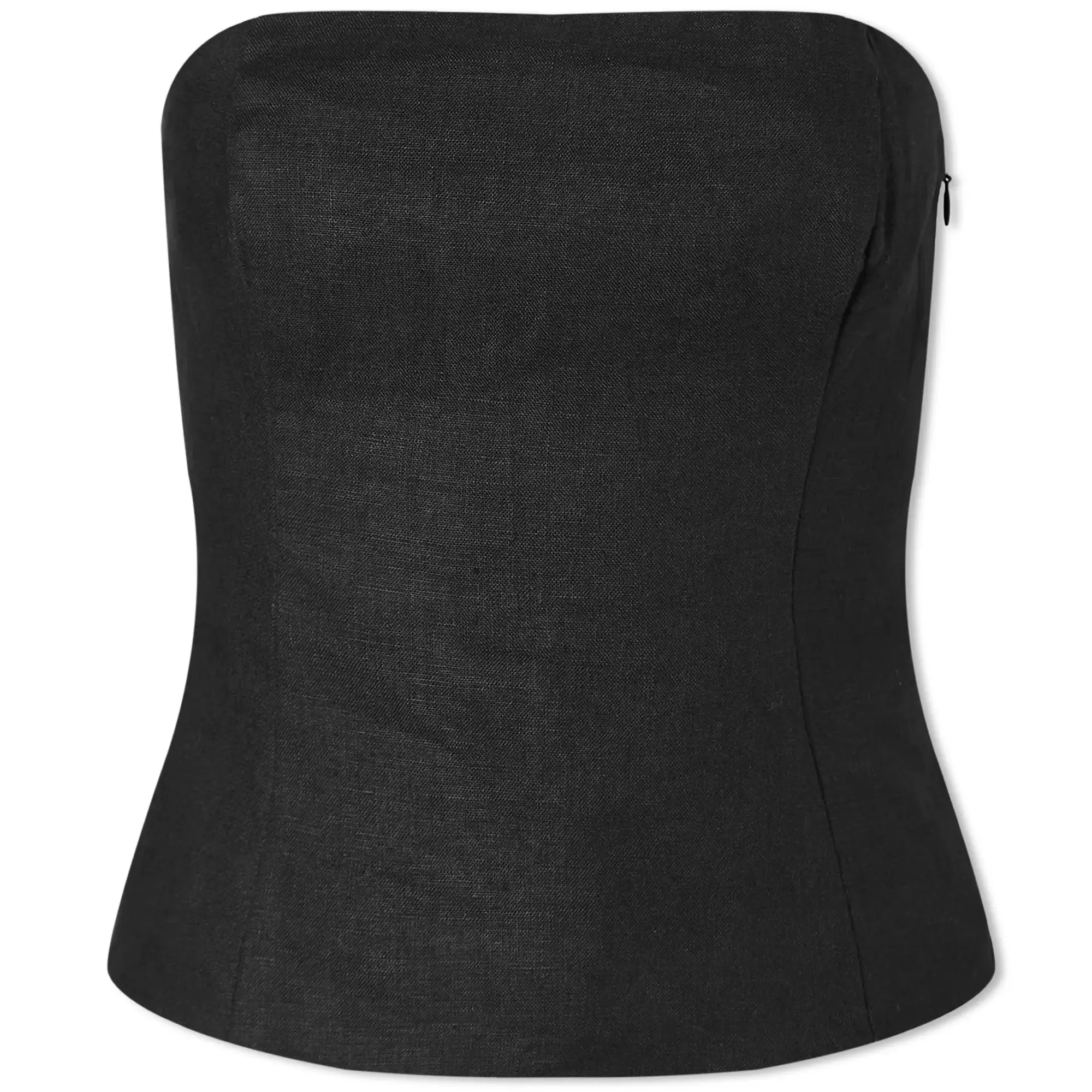 Samsøe Samsøe Women's Linen Corset Top Black
