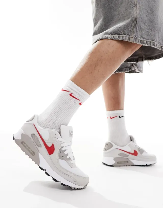 Nike Air Max 90 - White - Mens | DM0029-113 | FOOTY.COM