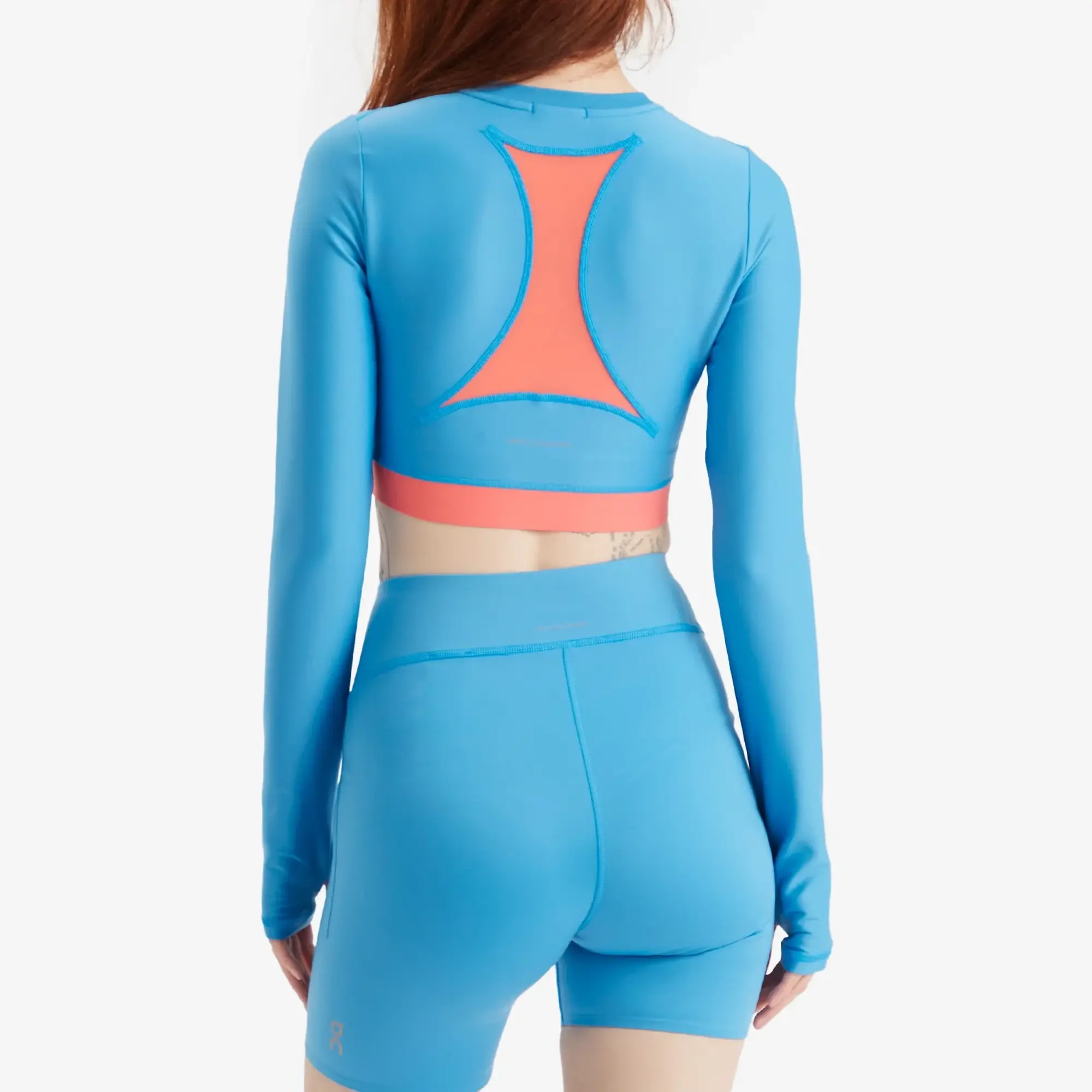 ON Women's Train LON Women'sg Sleeve Crop Top Malibu