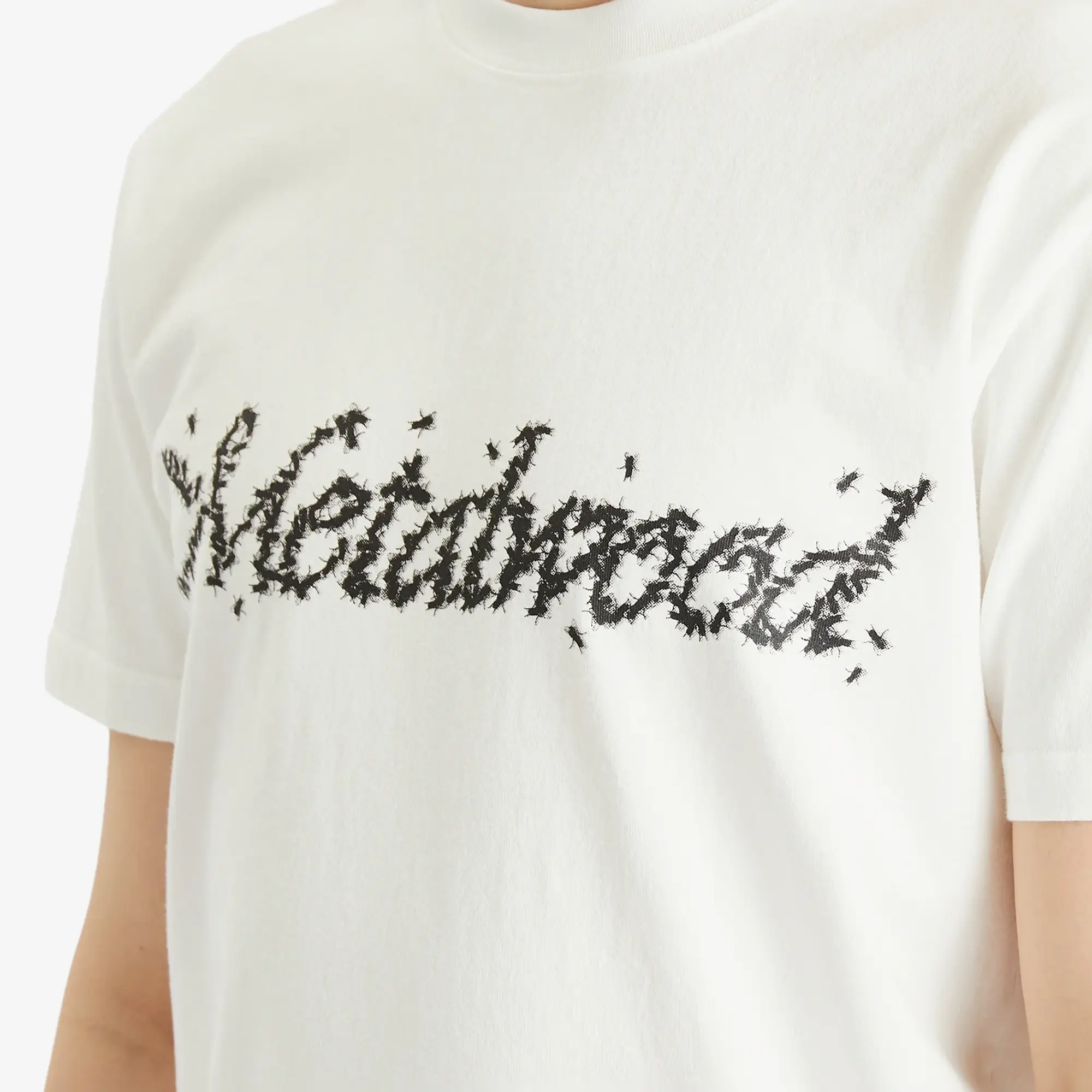 Metalwood Studio Men's Flies T-Shirt White