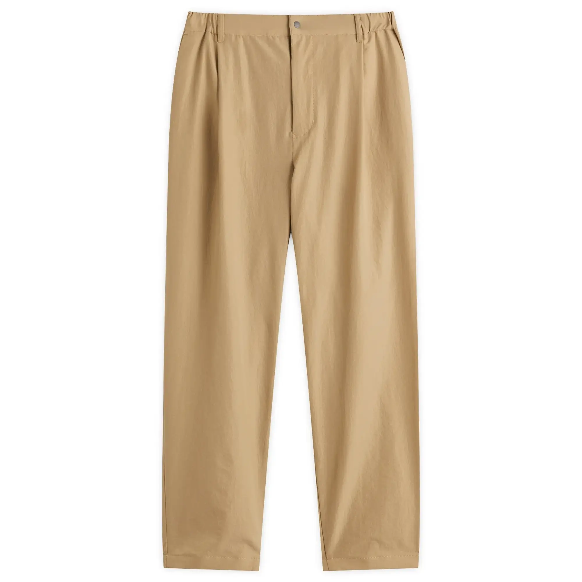 NANGA Men's Dotair® Comfy Tuck Tapered Trousers Beige