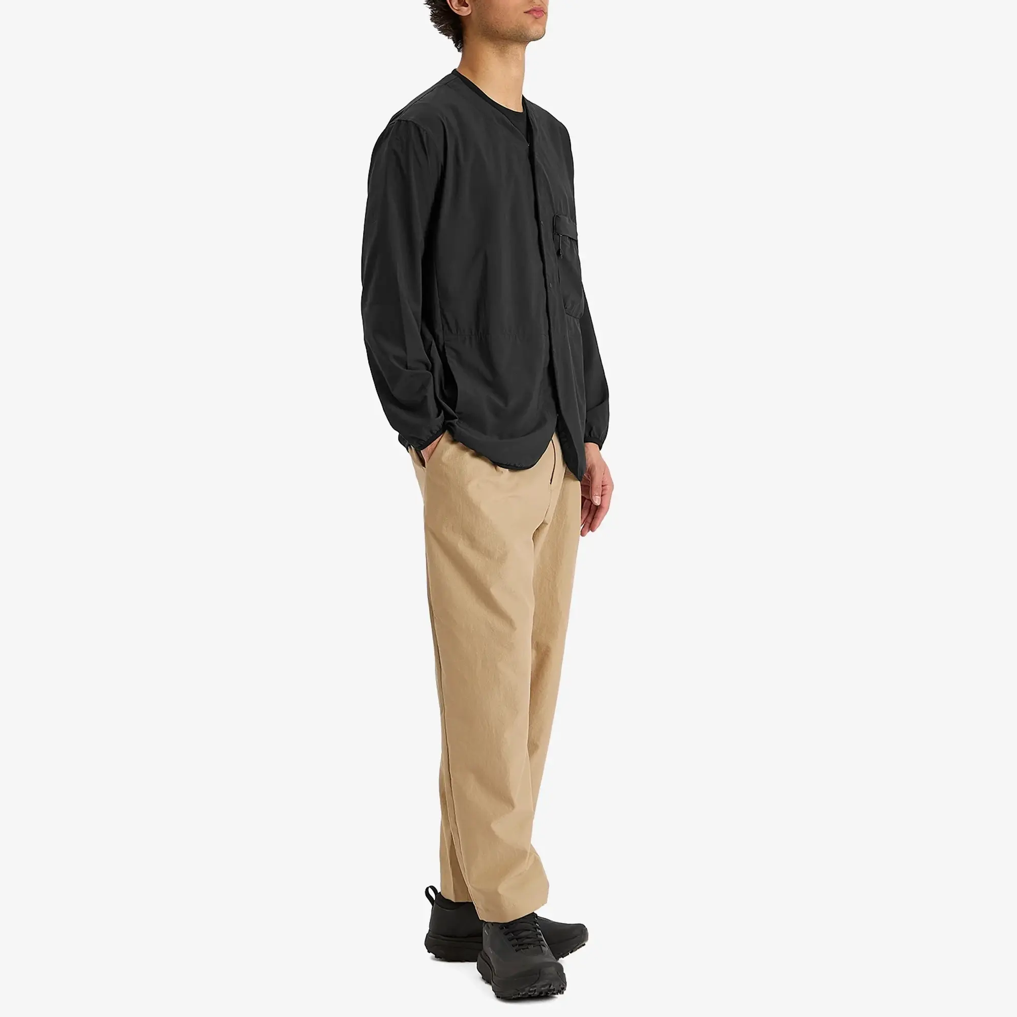 NANGA Men's Dotair® Comfy Tuck Tapered Trousers Beige