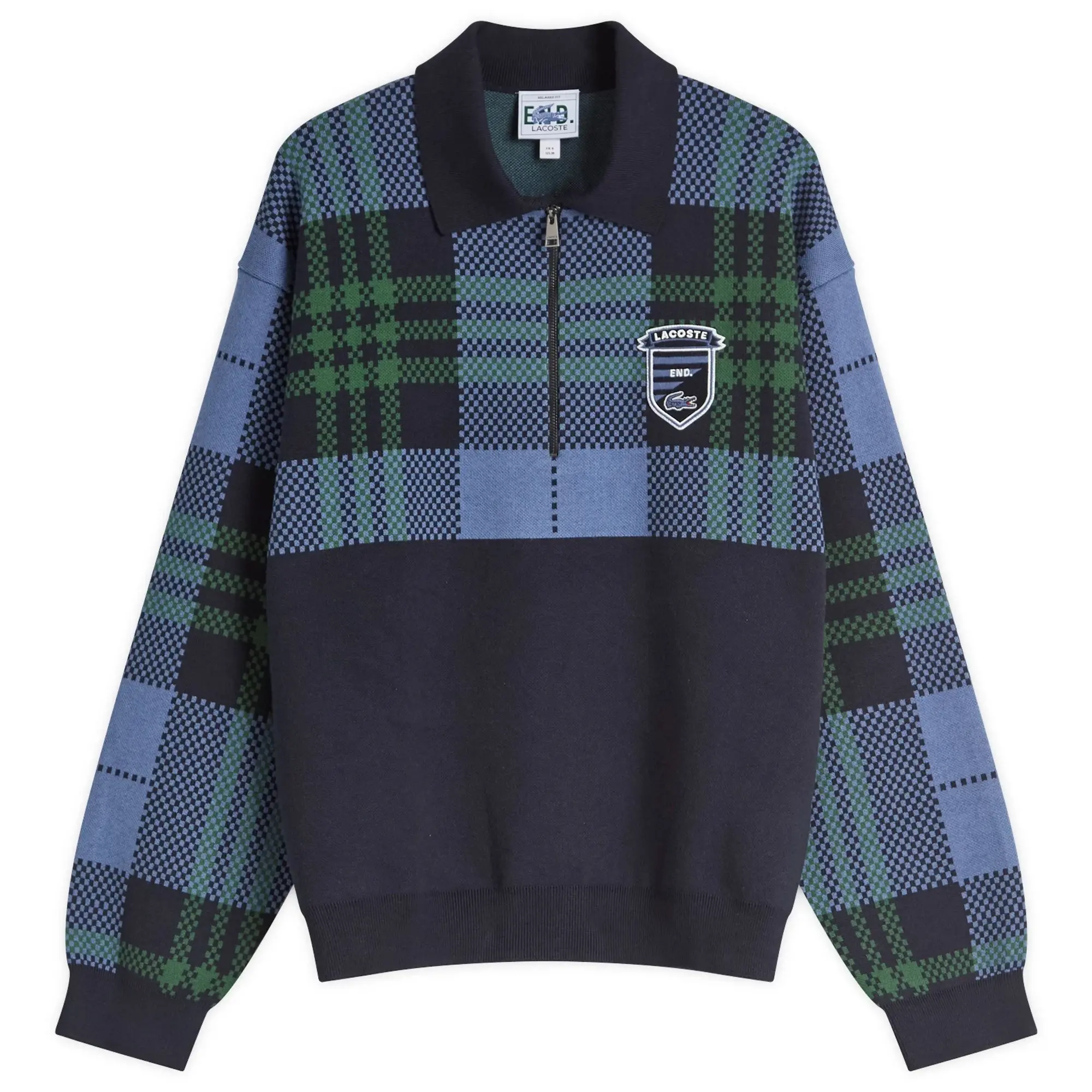 END. x Lacoste Sweater Escadrille/Abimes-Vert