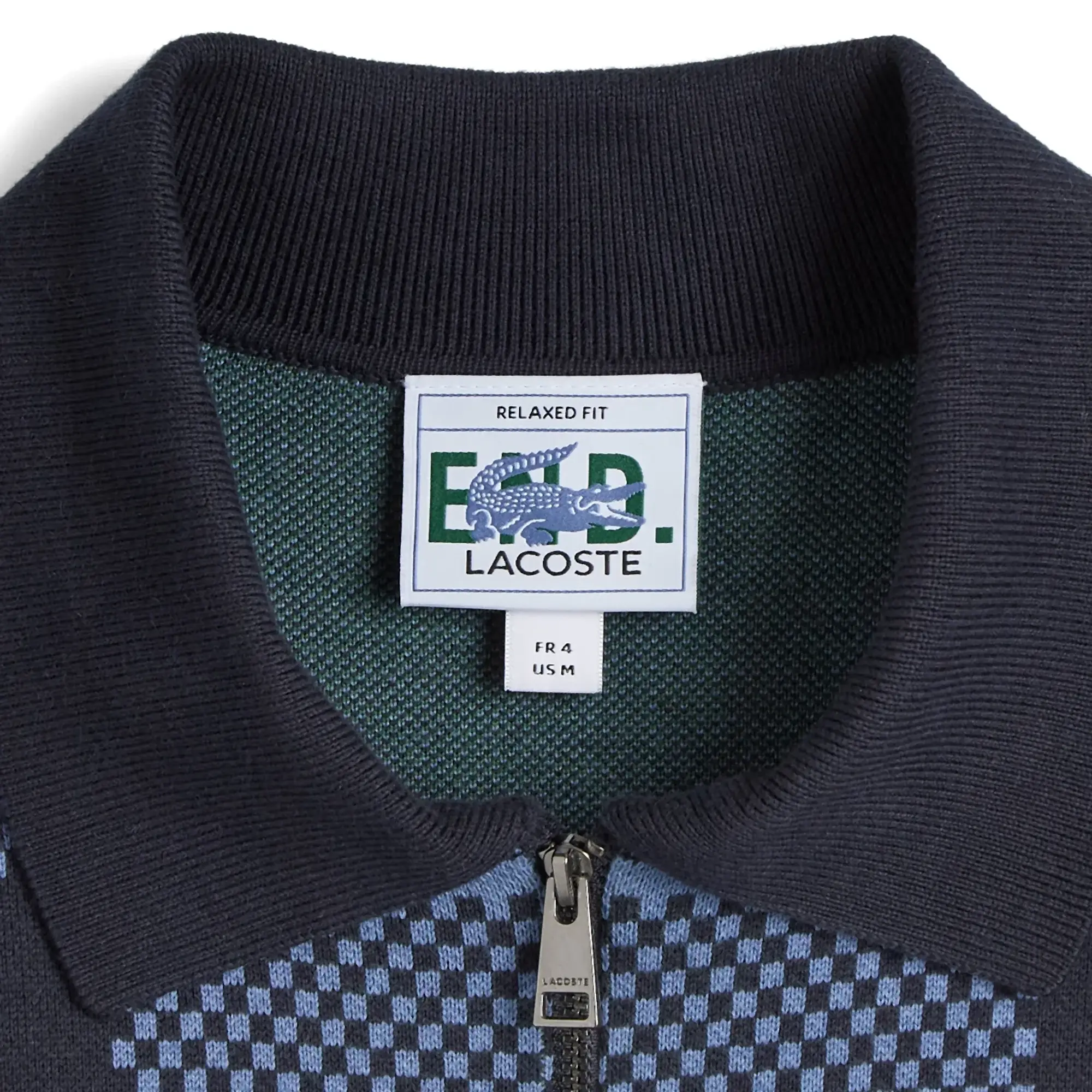 END. x Lacoste Sweater Escadrille/Abimes-Vert