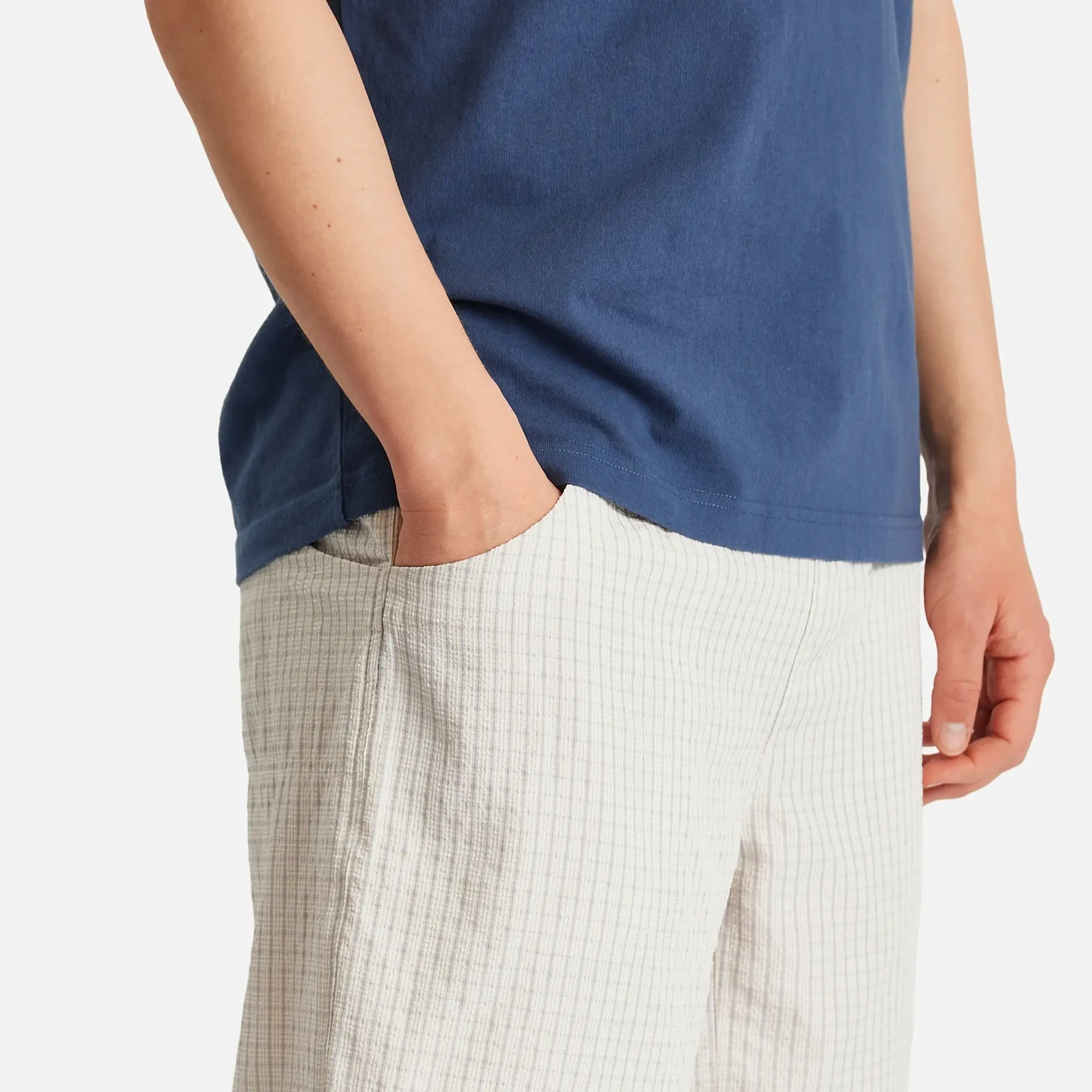 Metalwood Studio Men's Textured Caddie Shorts Oat