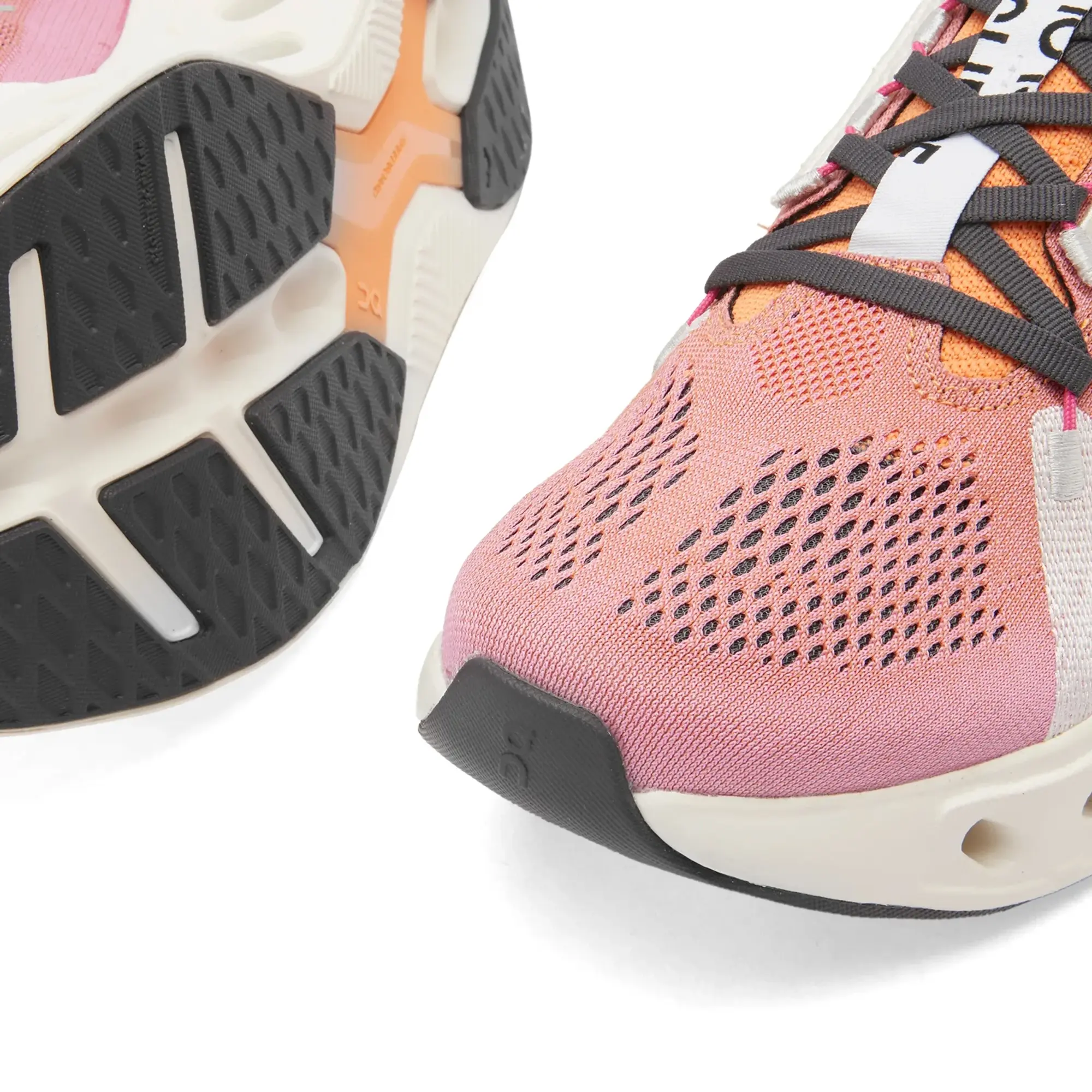 ON Women's Cloudsurfer Next Sneaker Tangerine/Ivory