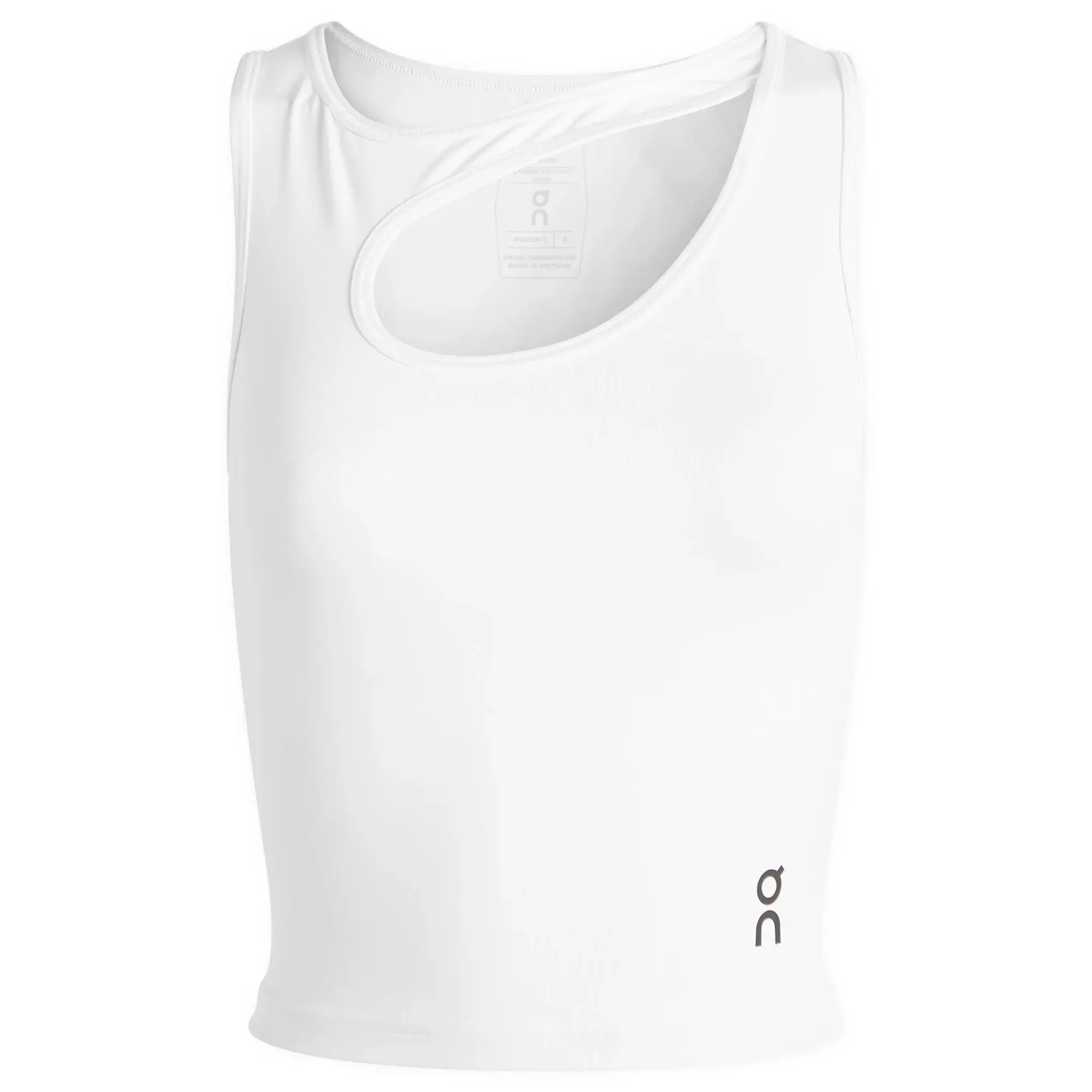 ON Women's Studio Cut Out Crop Top White