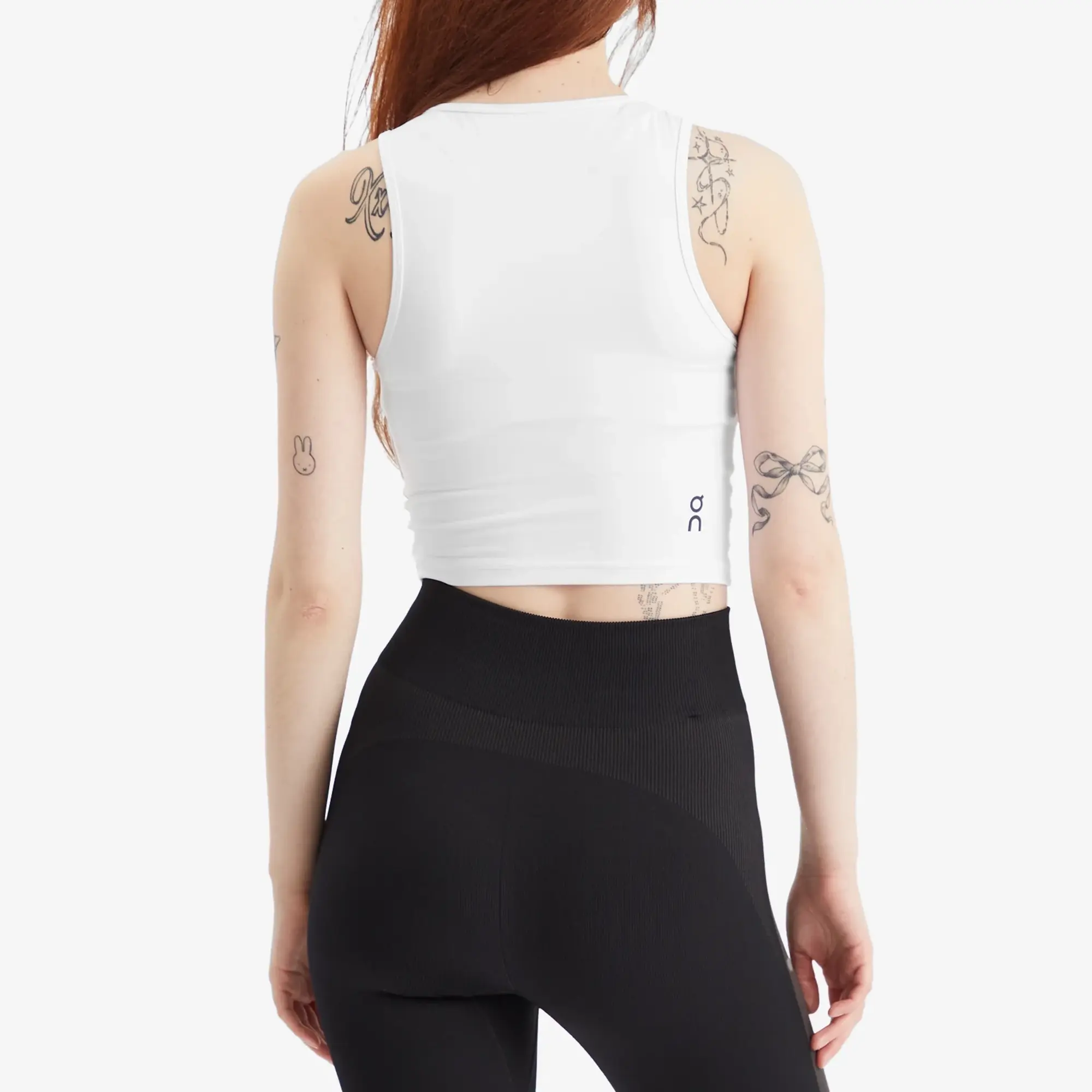 ON Women's Studio Cut Out Crop Top White