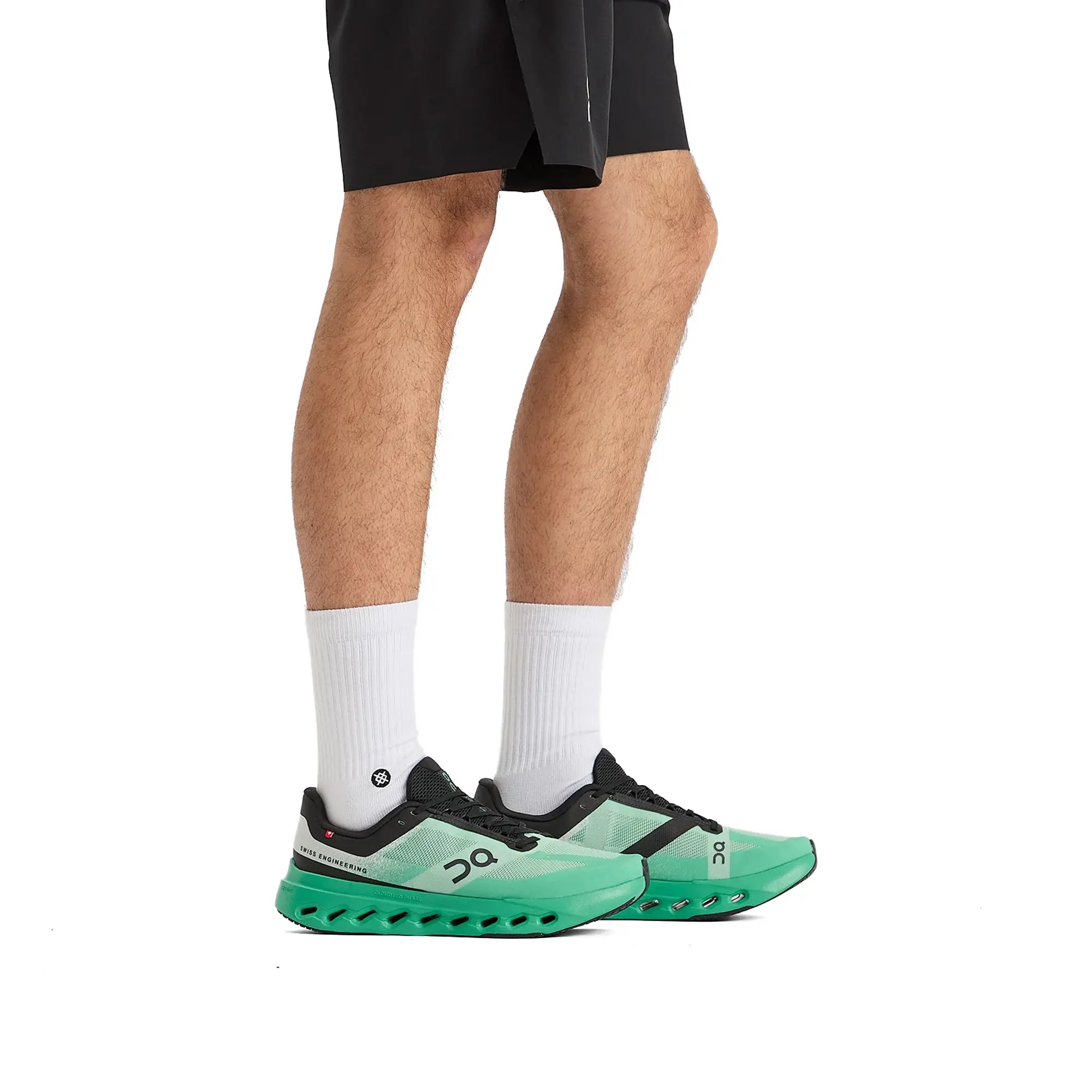 ON Men's Cloudsurfer Next Mint/Black