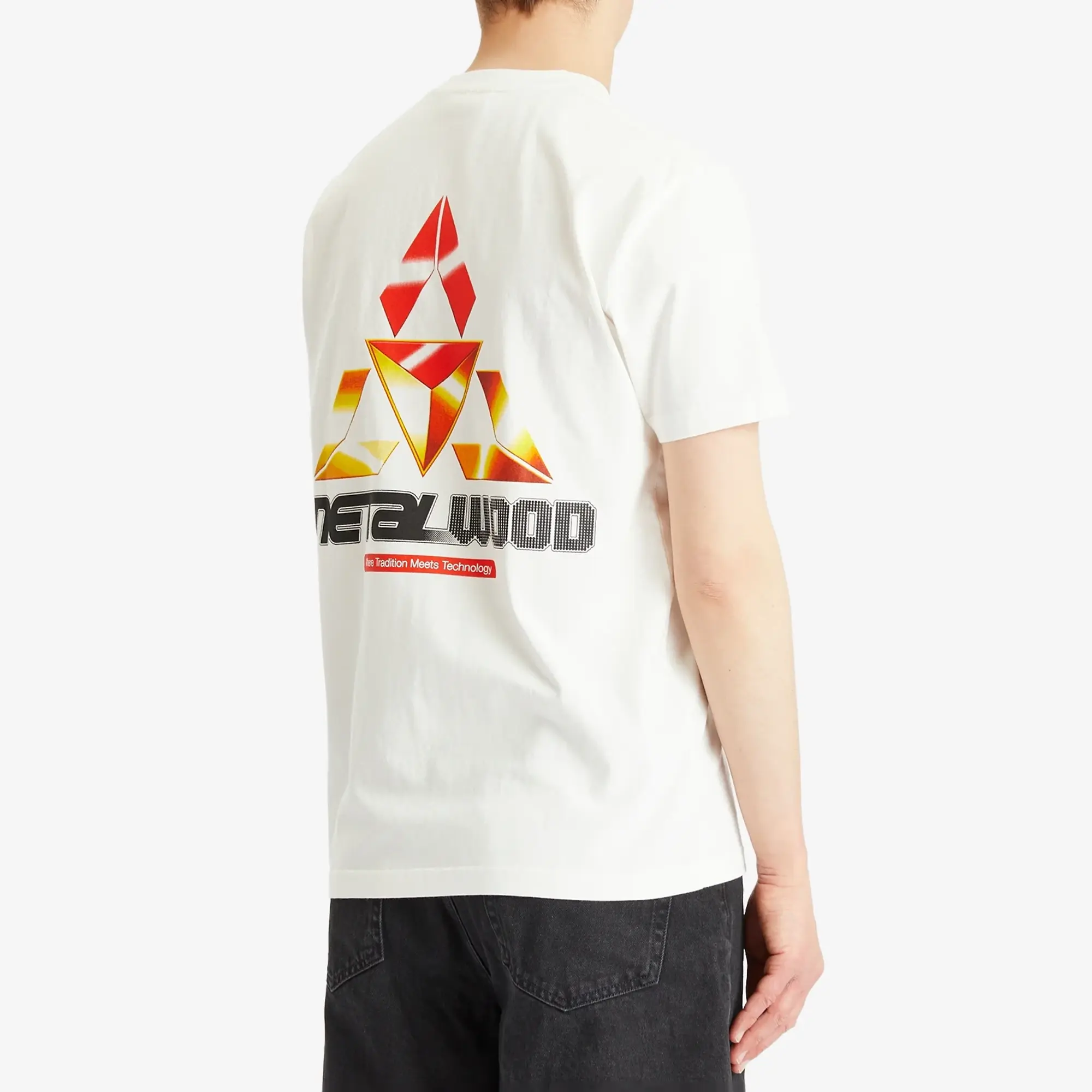 Metalwood Studio Men's Tri-Metal T-Shirt White