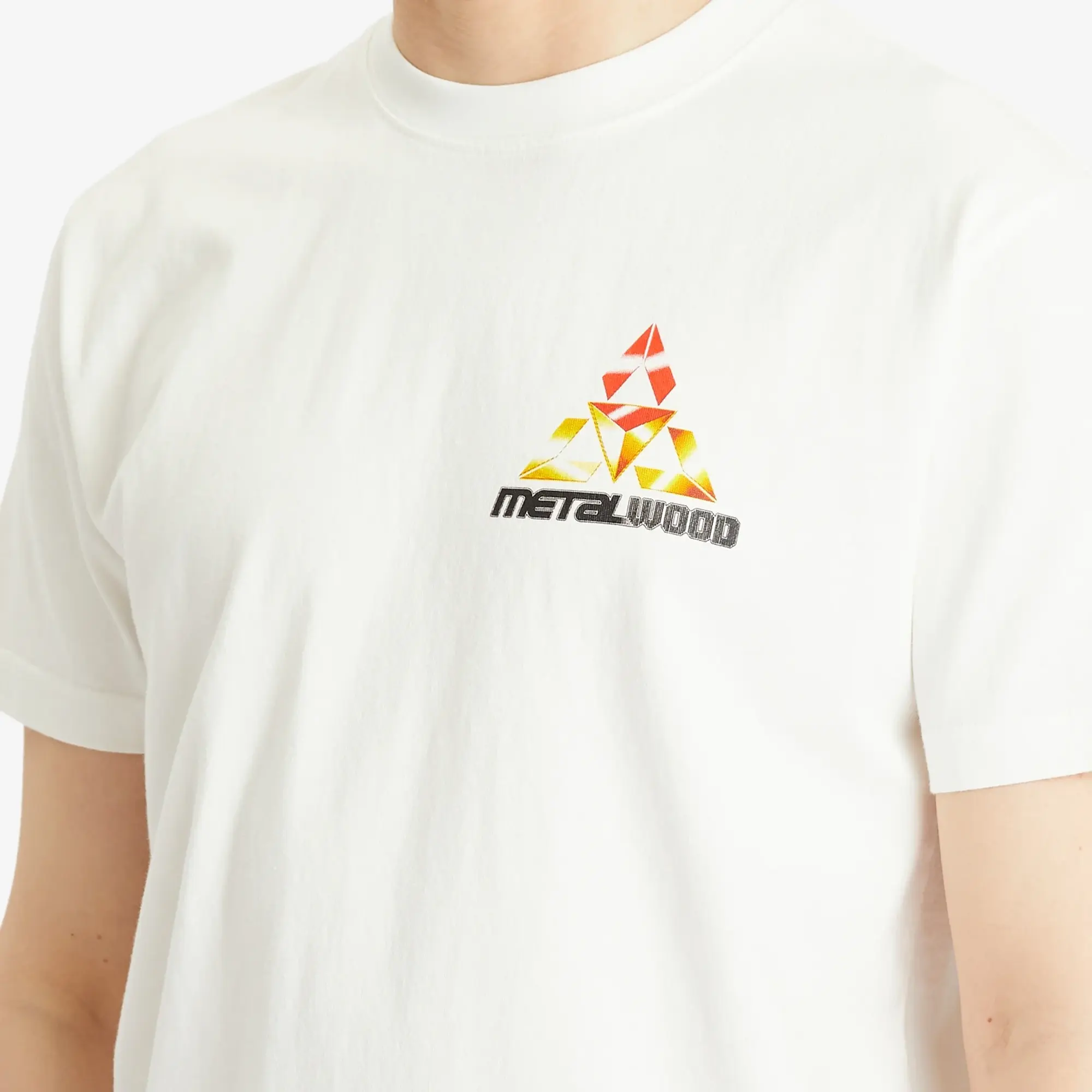 Metalwood Studio Men's Tri-Metal T-Shirt White