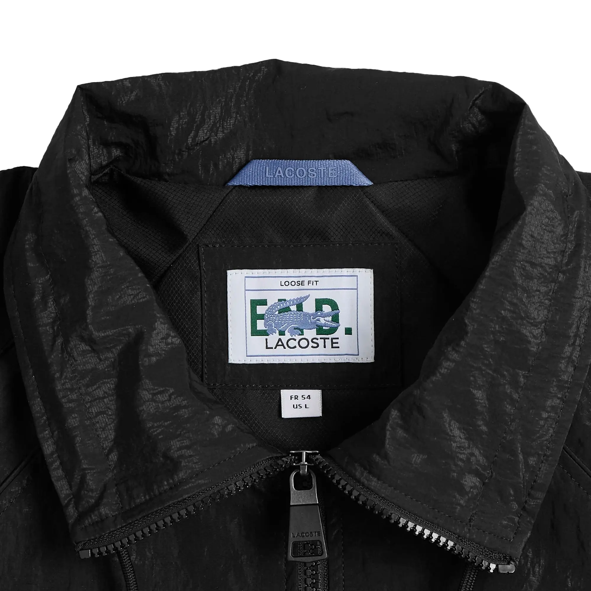 END. x Lacoste Track Top Noir